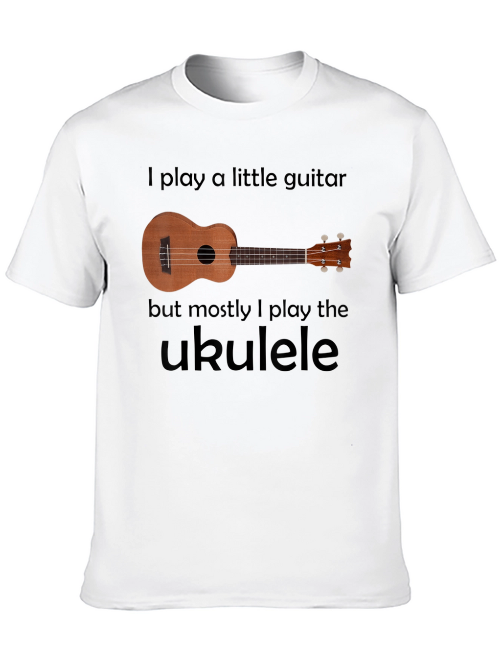 Ukulele Player Graphic Tee