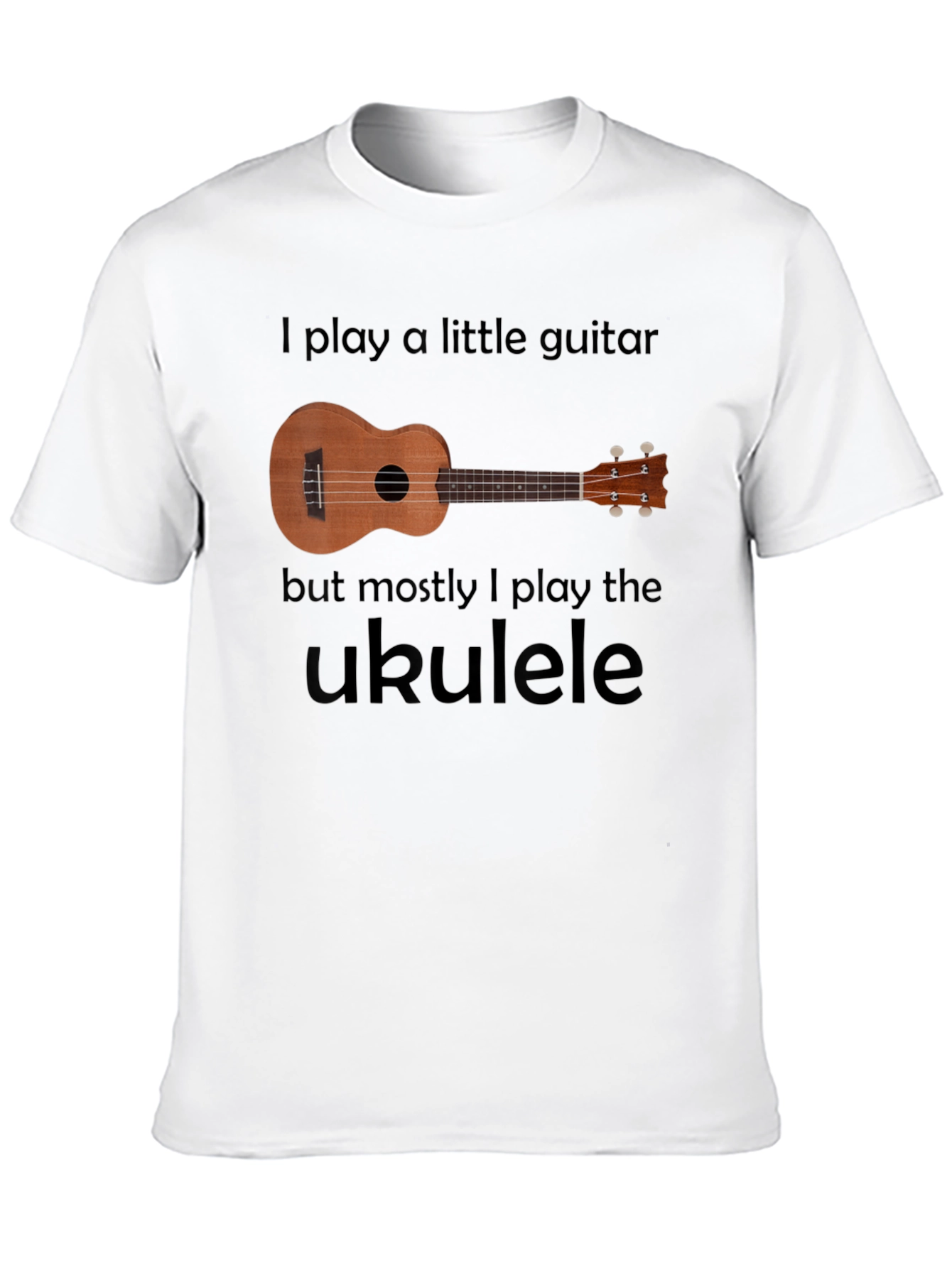 Ukulele Player Graphic Tee