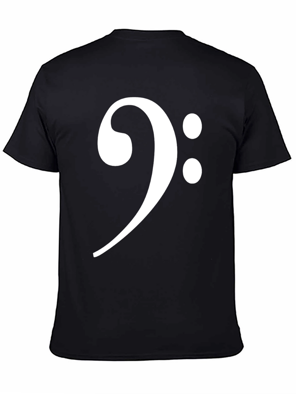 Bass Clef Graphic Tee - Musical T-Shirt