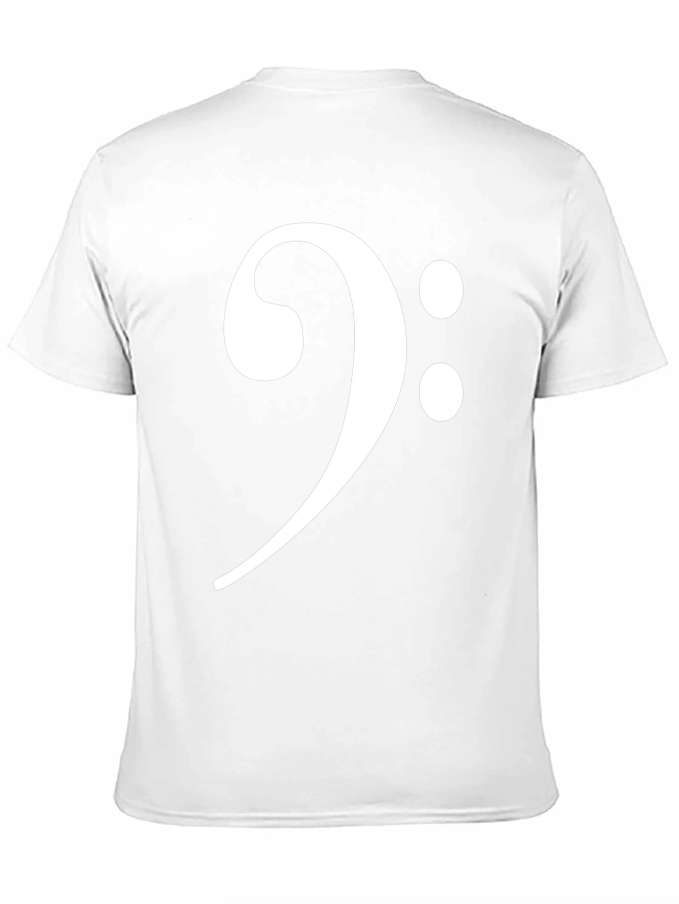 Bass Clef Graphic Tee - Musical T-Shirt
