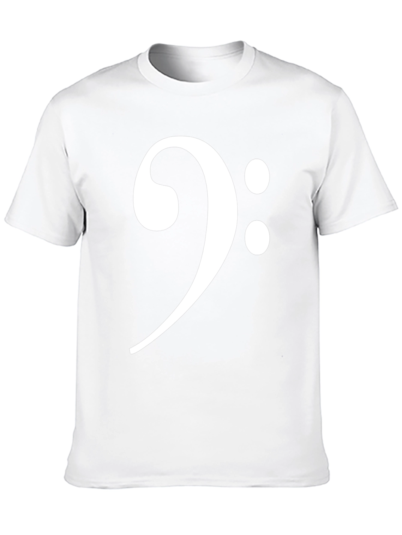 Bass Clef Graphic Tee - Musical T-Shirt