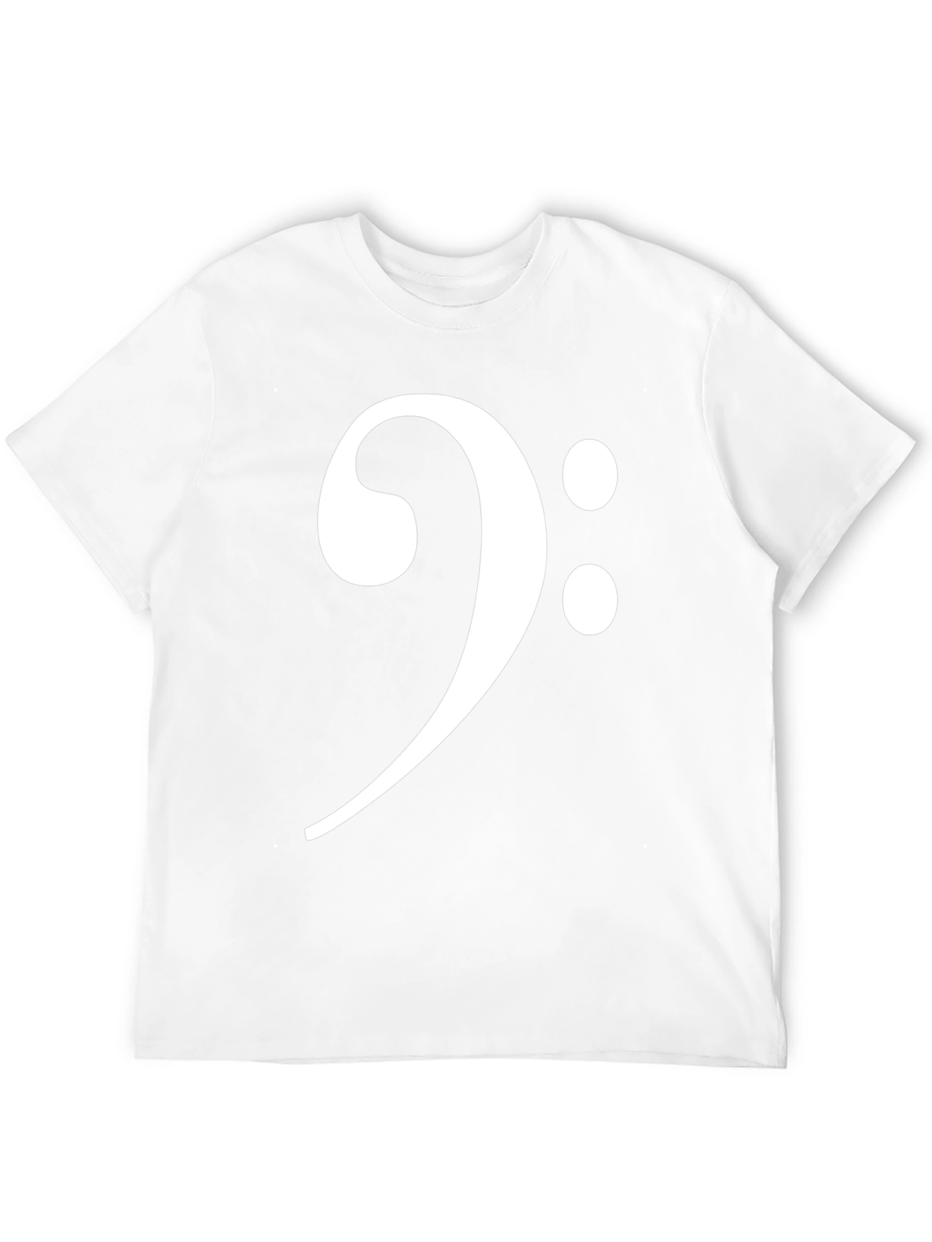 Bass Clef Graphic Tee - Musical T-Shirt