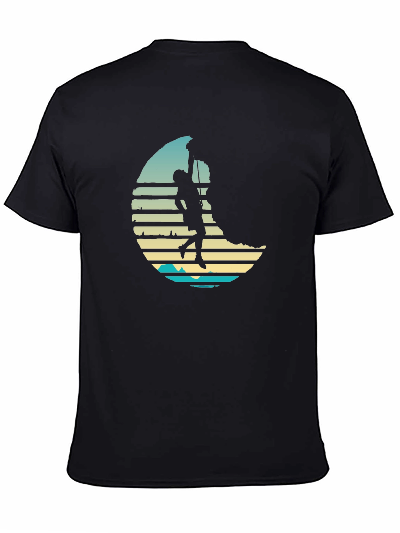 Climber Silhouette Graphic Tee - Adventure Ready!