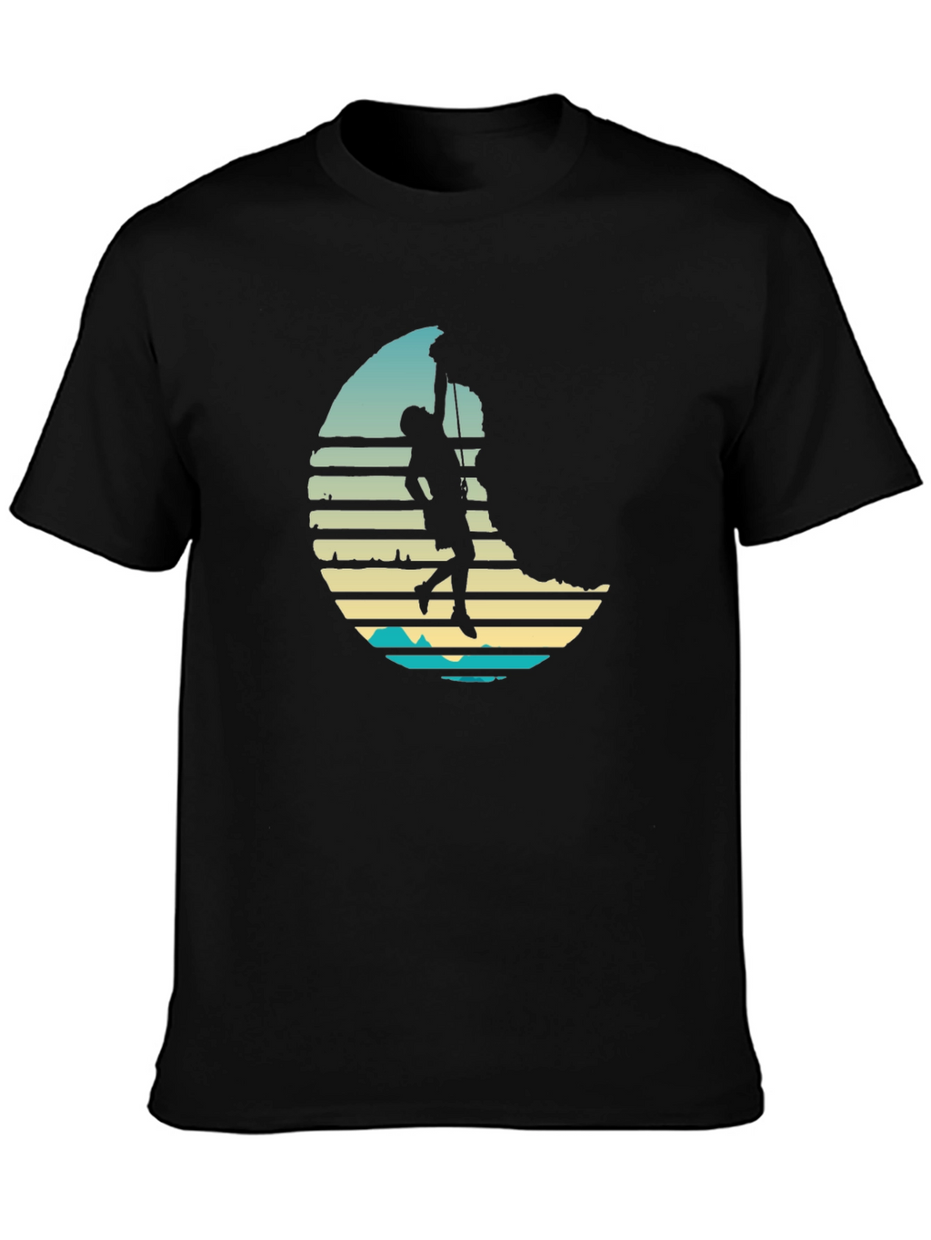 Climber Silhouette Graphic Tee - Adventure Ready!