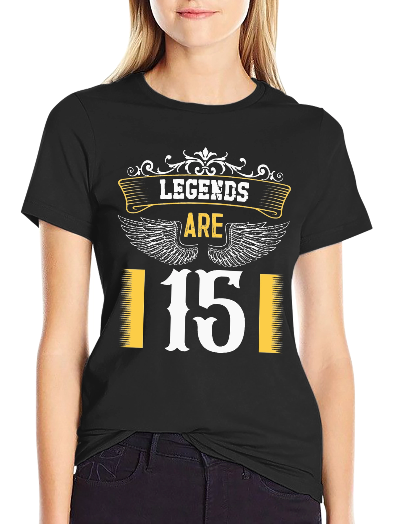 Legends Are 15 Birthday Graphic T-Shirt