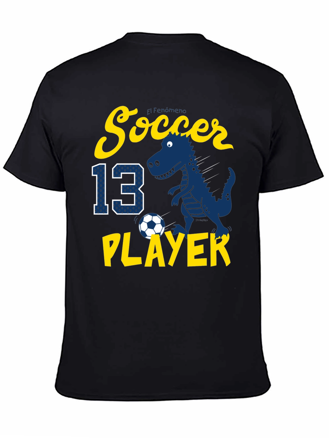 Soccer 13 Dinosaur T-Shirt Player Tee