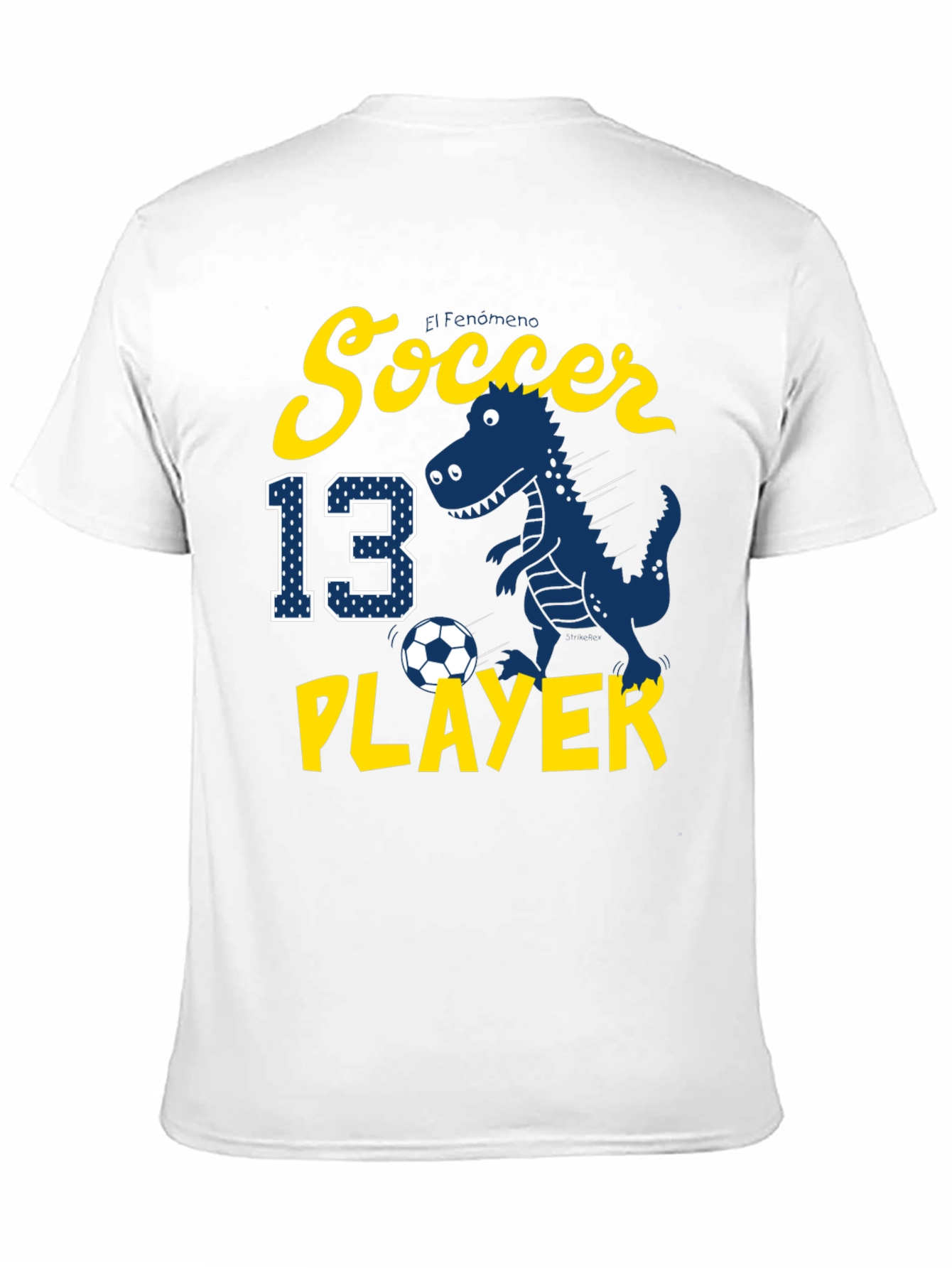 Soccer 13 Dinosaur T-Shirt Player Tee