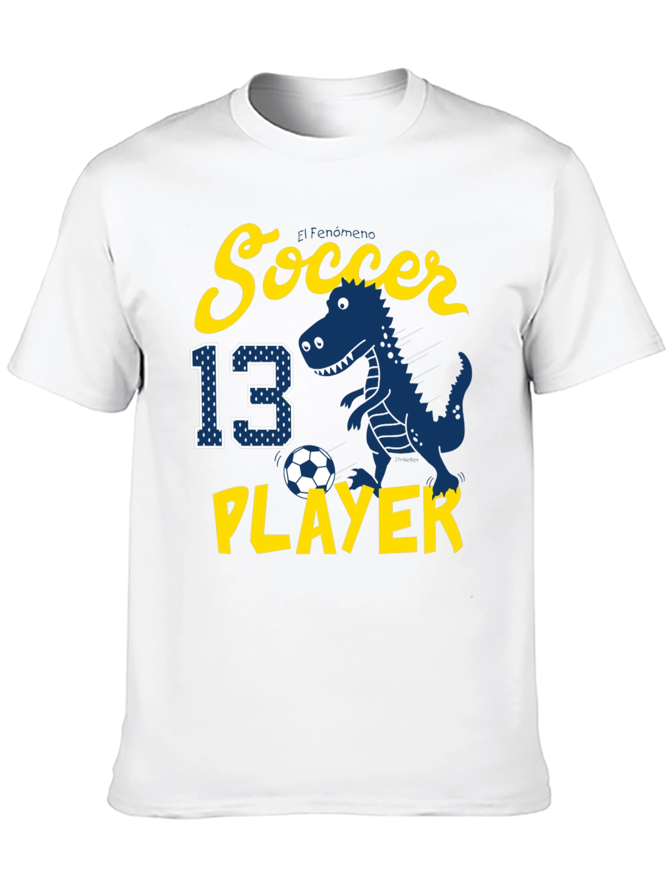 Soccer 13 Dinosaur T-Shirt Player Tee