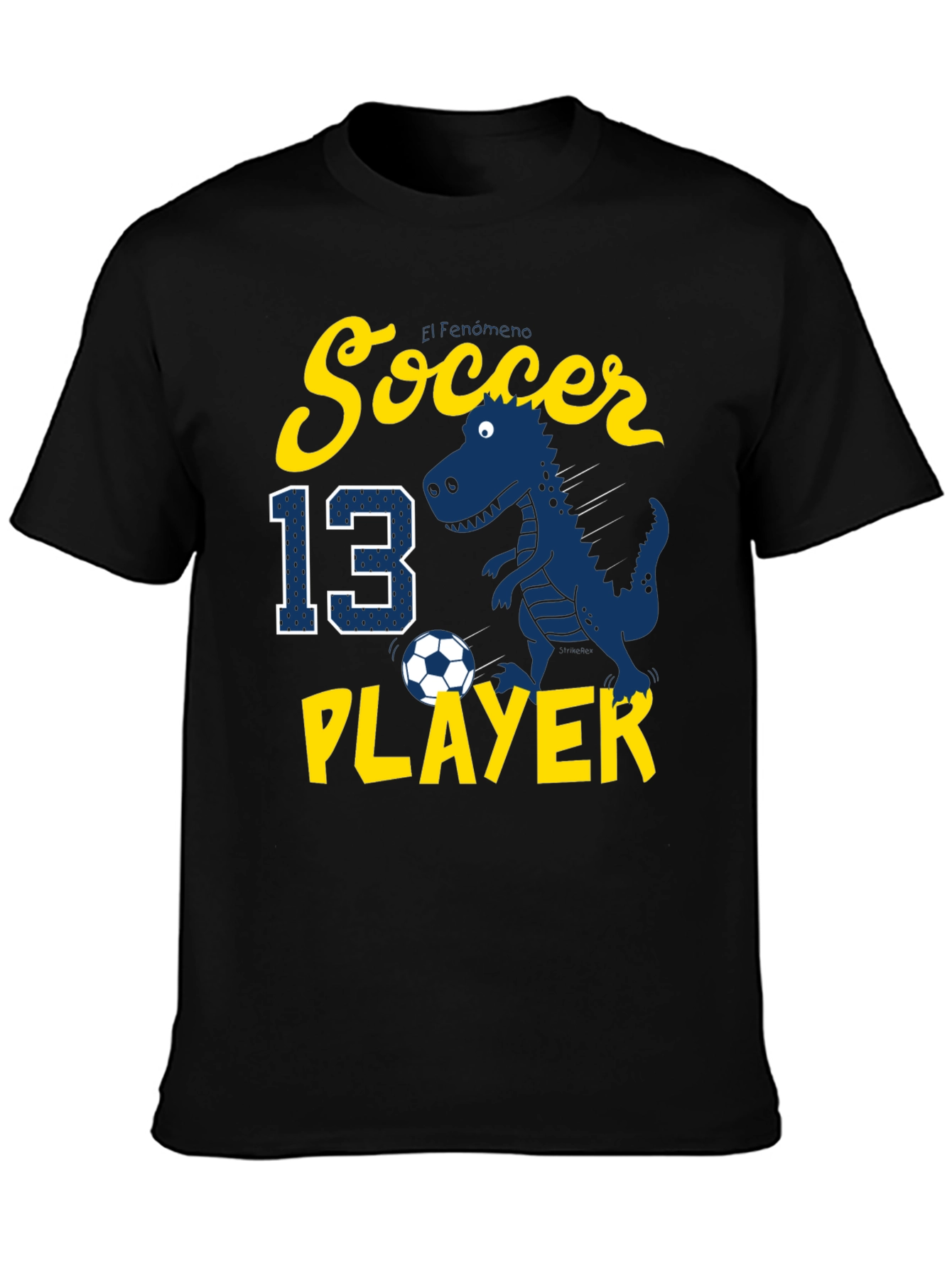 Soccer 13 Dinosaur T-Shirt Player Tee