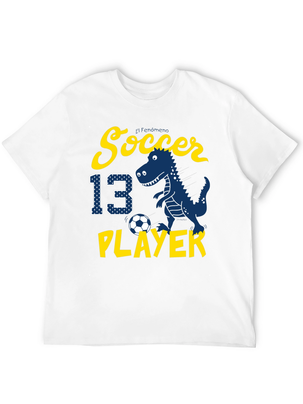 Soccer 13 Dinosaur T-Shirt Player Tee
