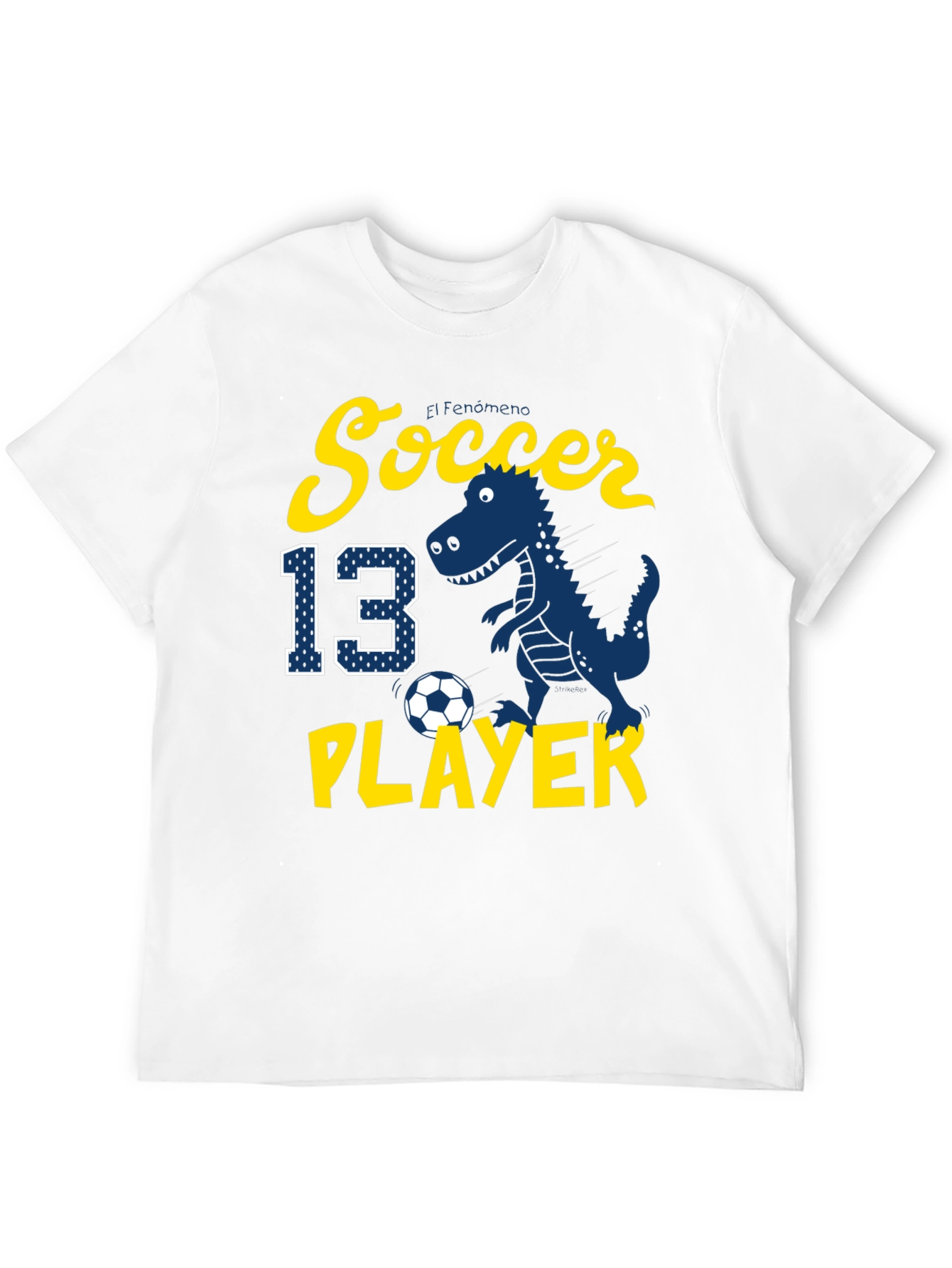 Soccer 13 Dinosaur T-Shirt Player Tee
