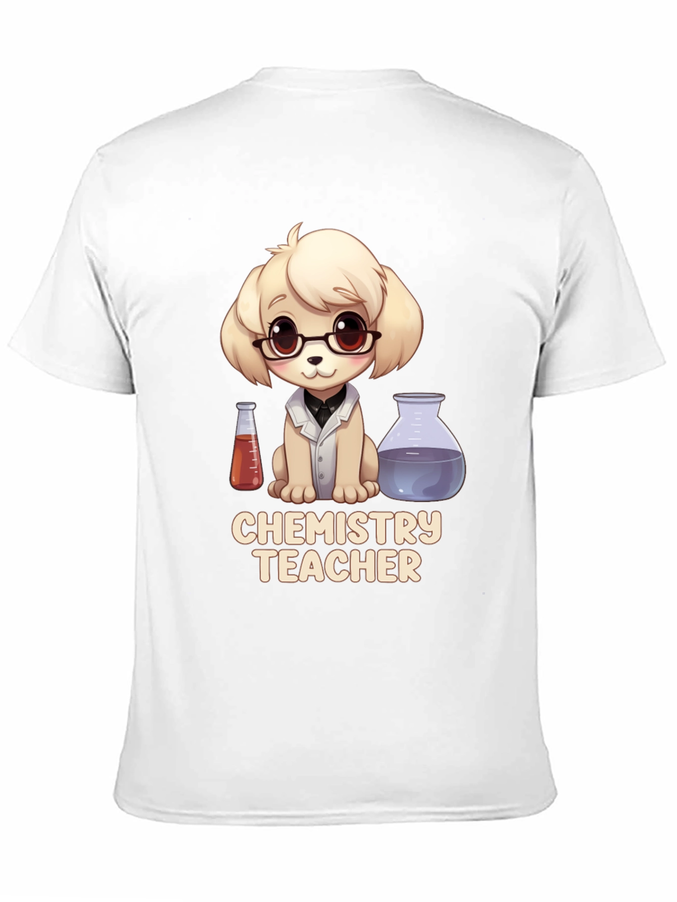 Chemistry Teacher Dog T-Shirt