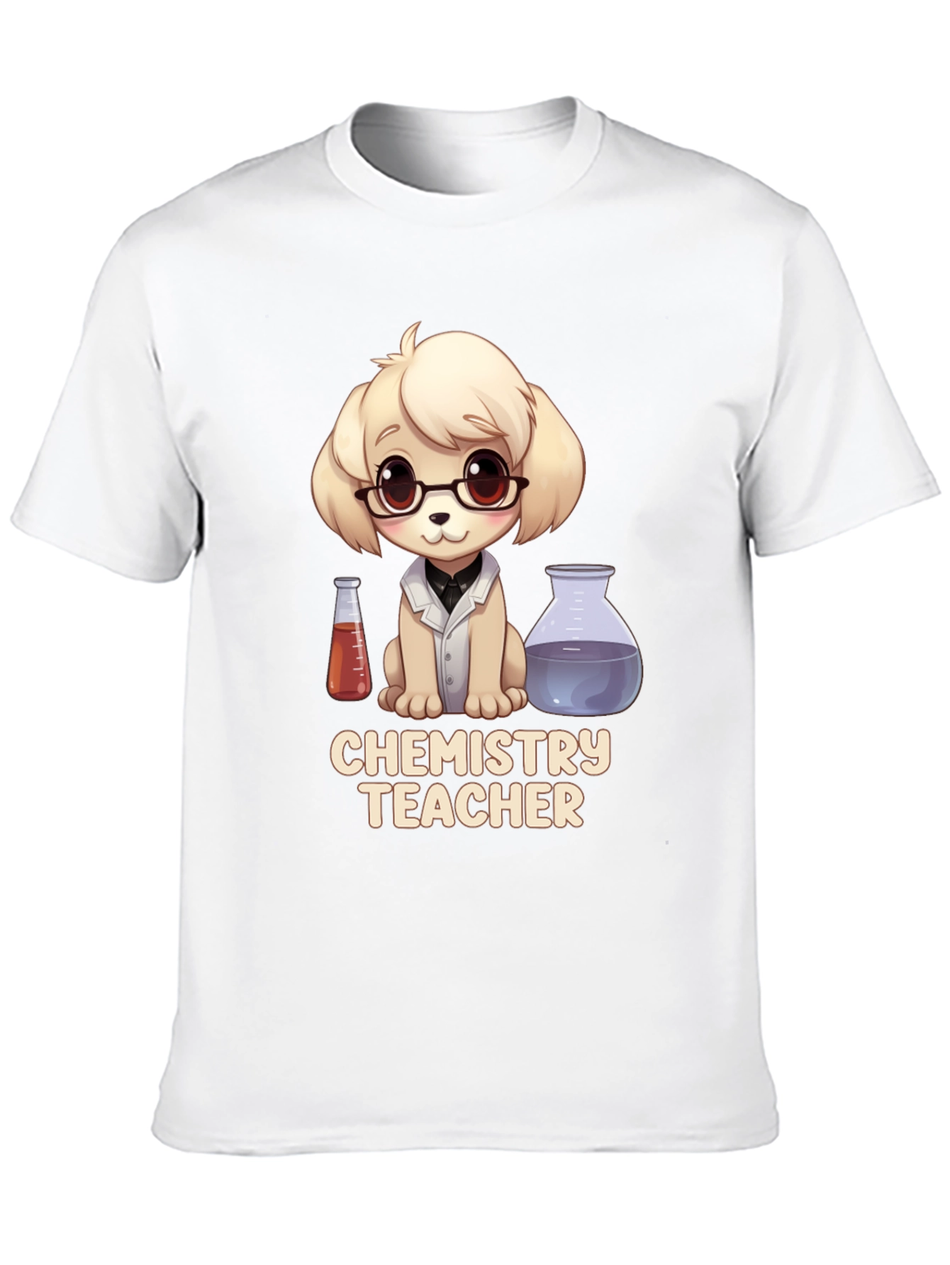 Chemistry Teacher Dog T-Shirt