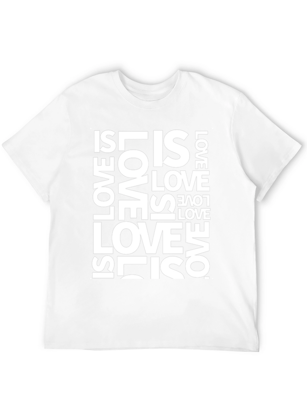 Love Is Love Graphic Tee - Black Casual Shirt