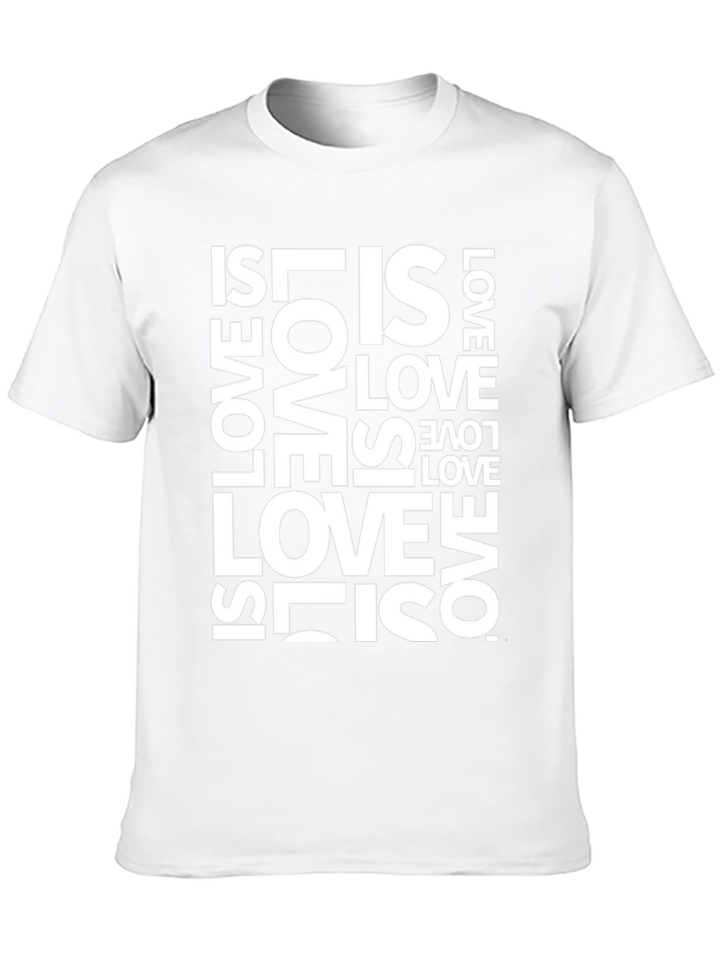 Love Is Love Graphic Tee - Black Casual Shirt