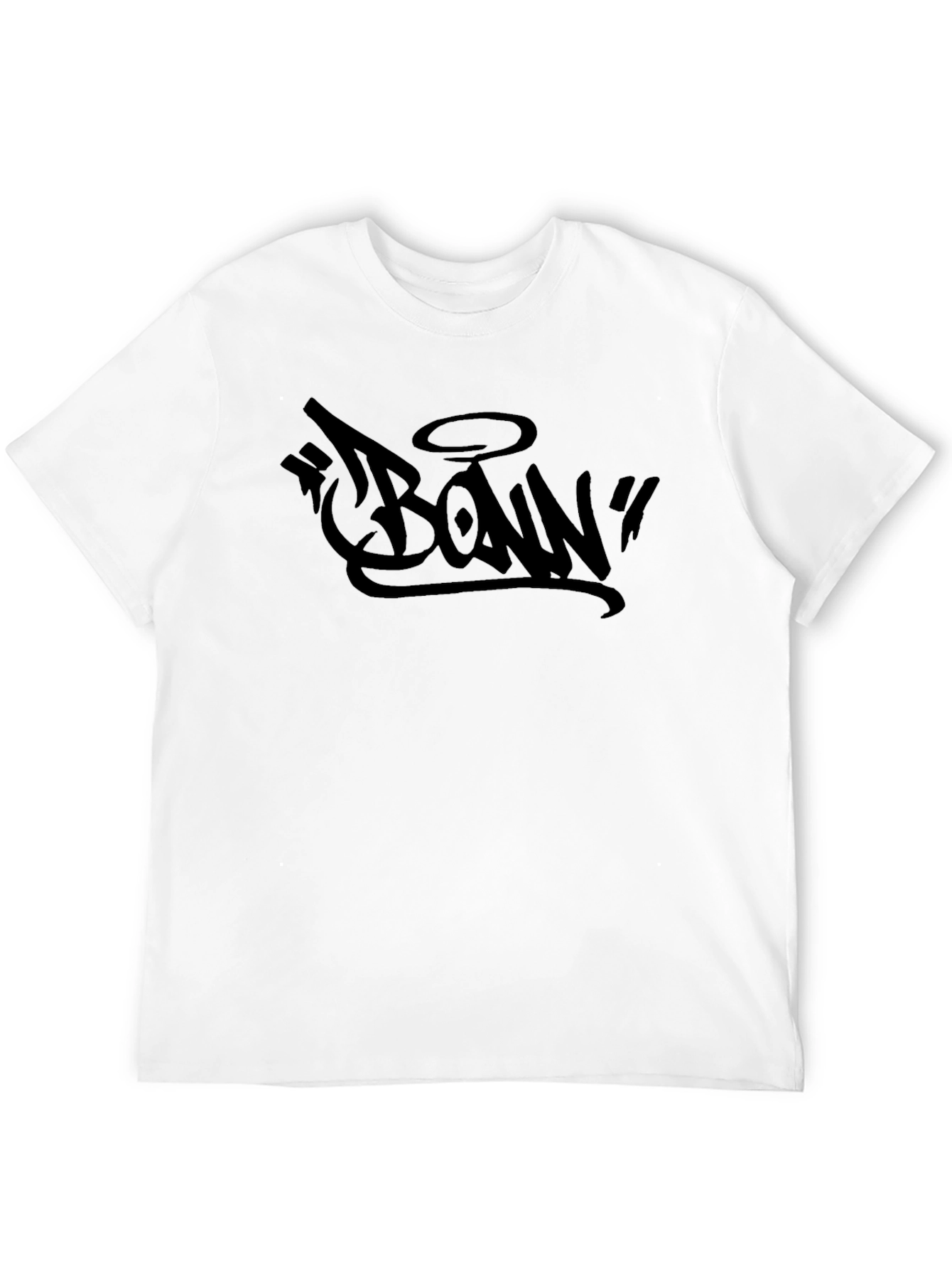Urban Style Bonn Graphic Tee - Black