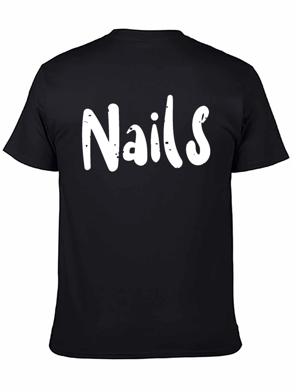 Nails Graphic Tee - Unisex Black T-Shirt
