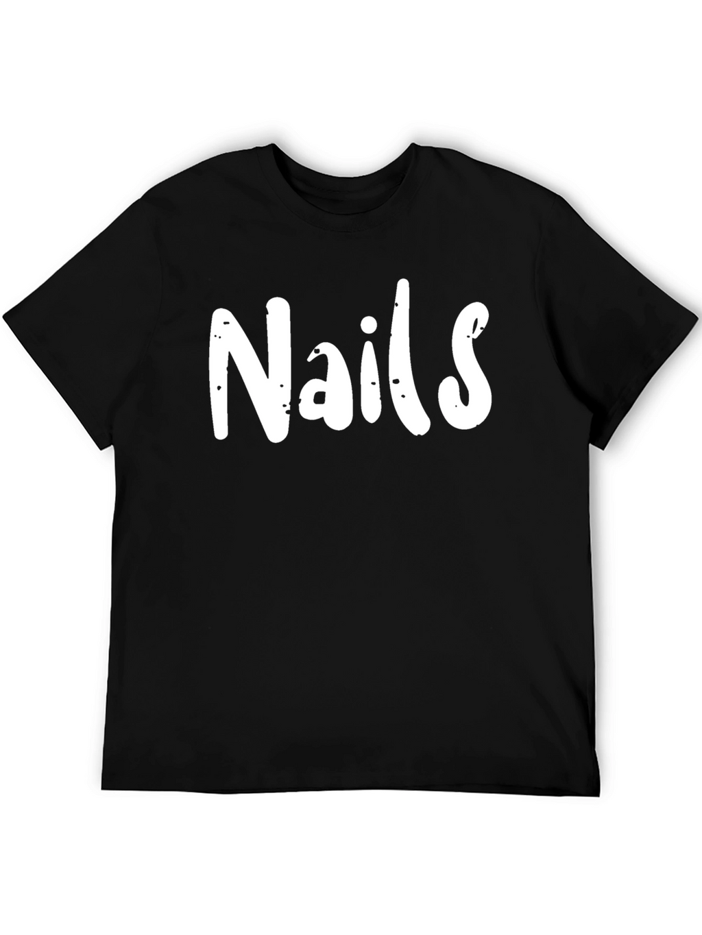 Nails Graphic Tee - Unisex Black T-Shirt