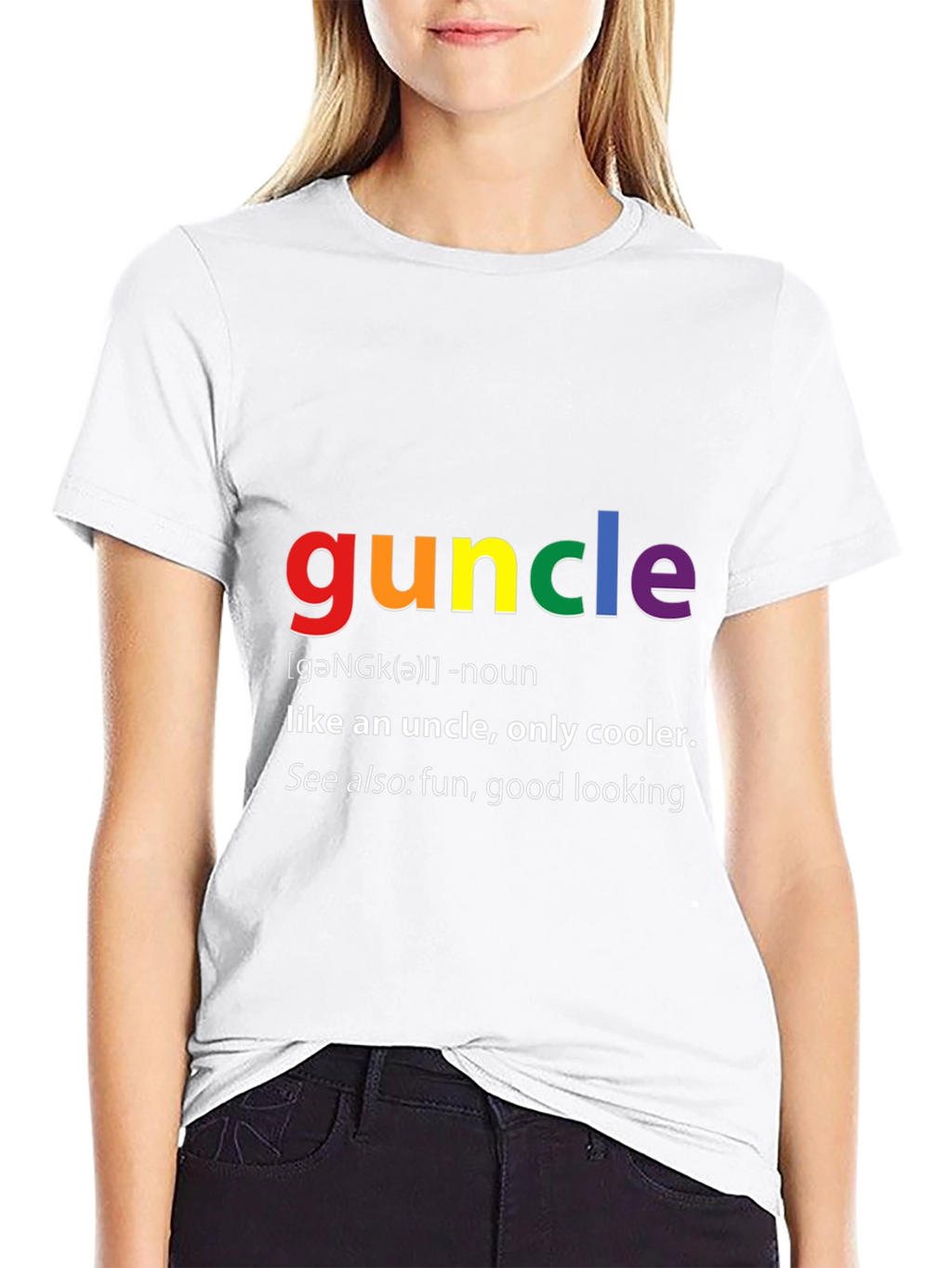 Guncle Definition T-Shirt - Fun Uncle Tee