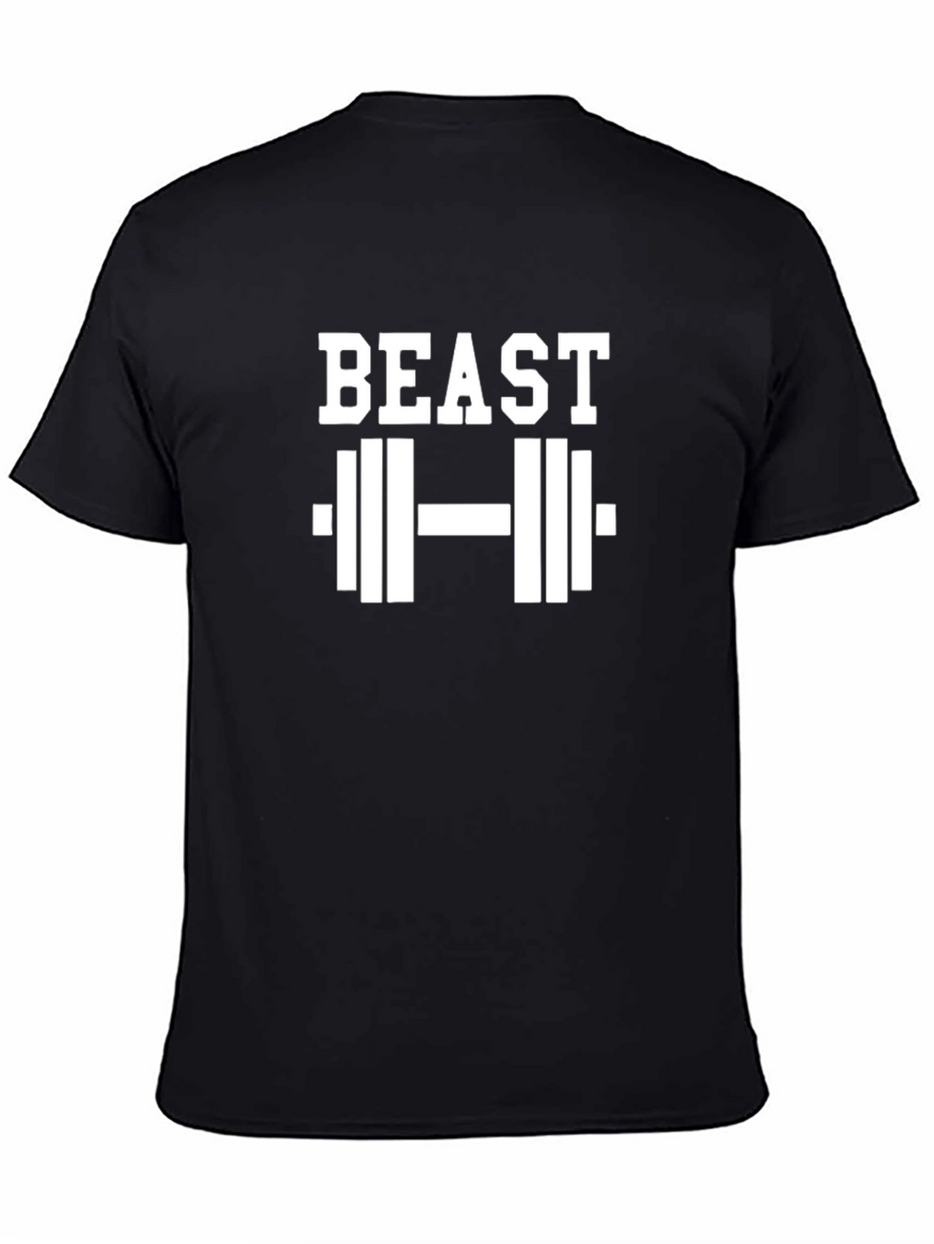 Beast Mode Workout Tee - Black
