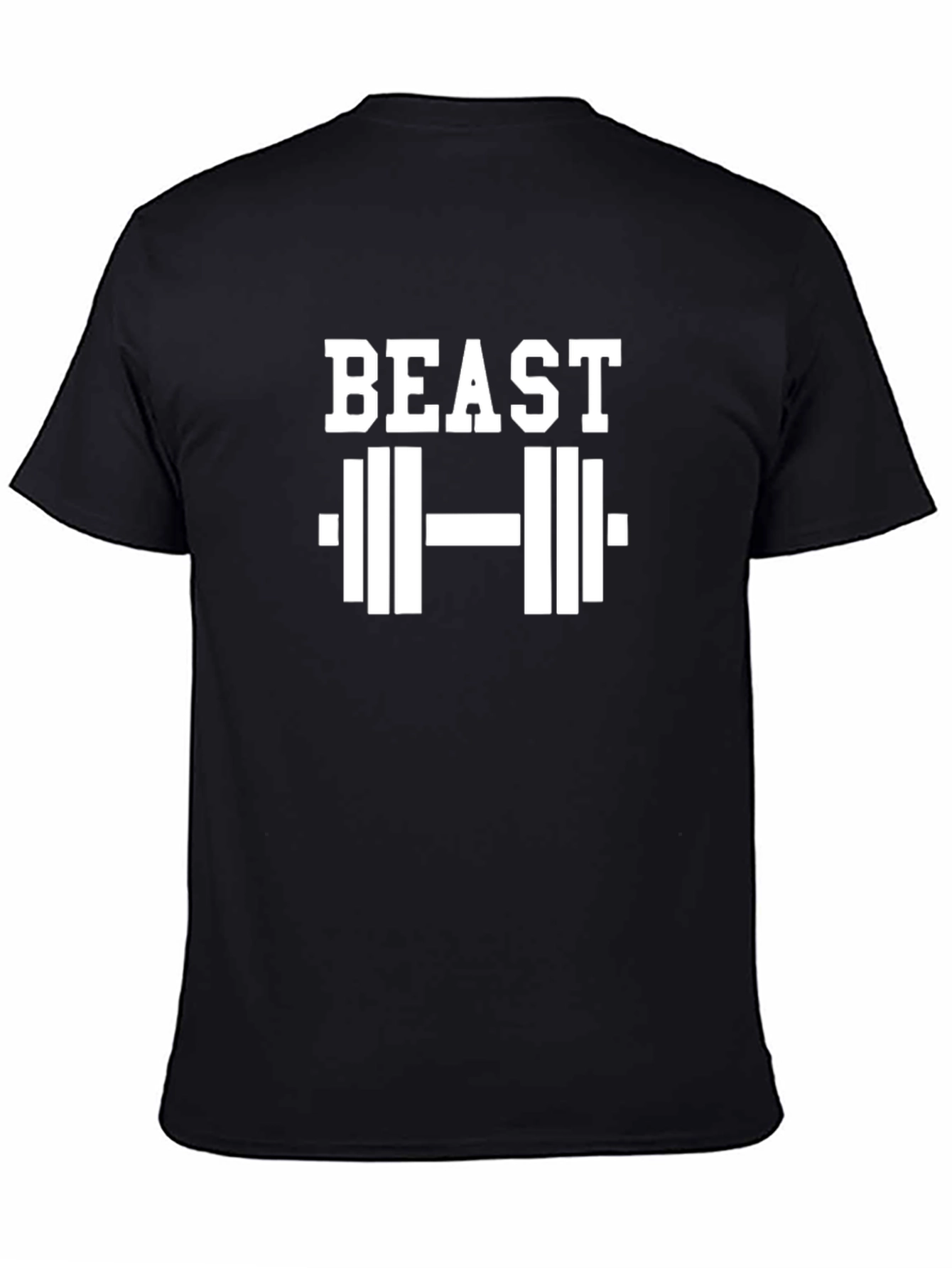 Beast Mode Workout Tee - Black