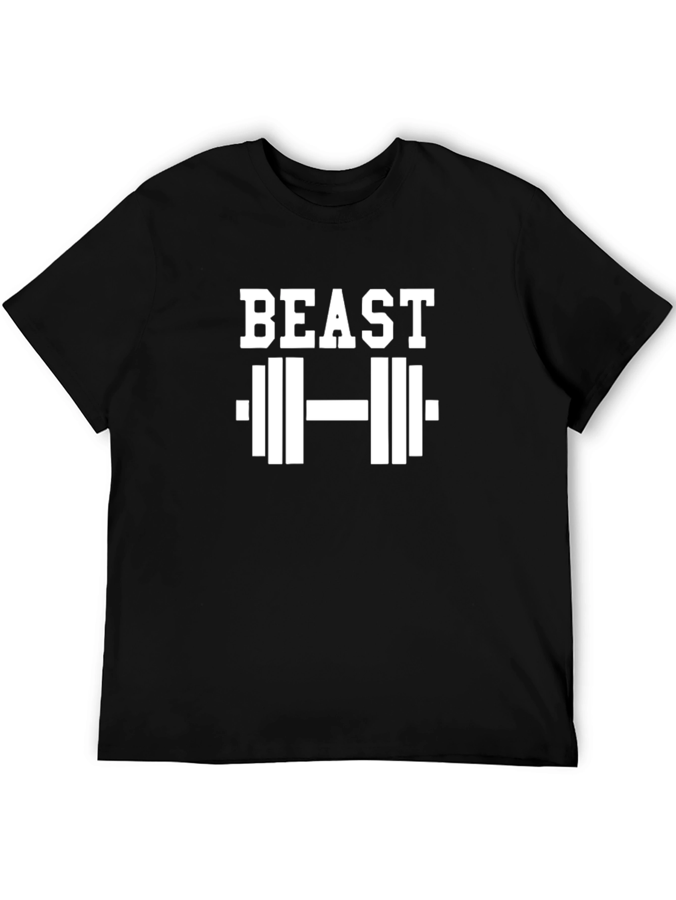 Beast Mode Workout Tee - Black