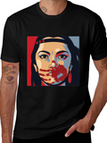 Native American Woman T-Shirt: Bold Statement Tee