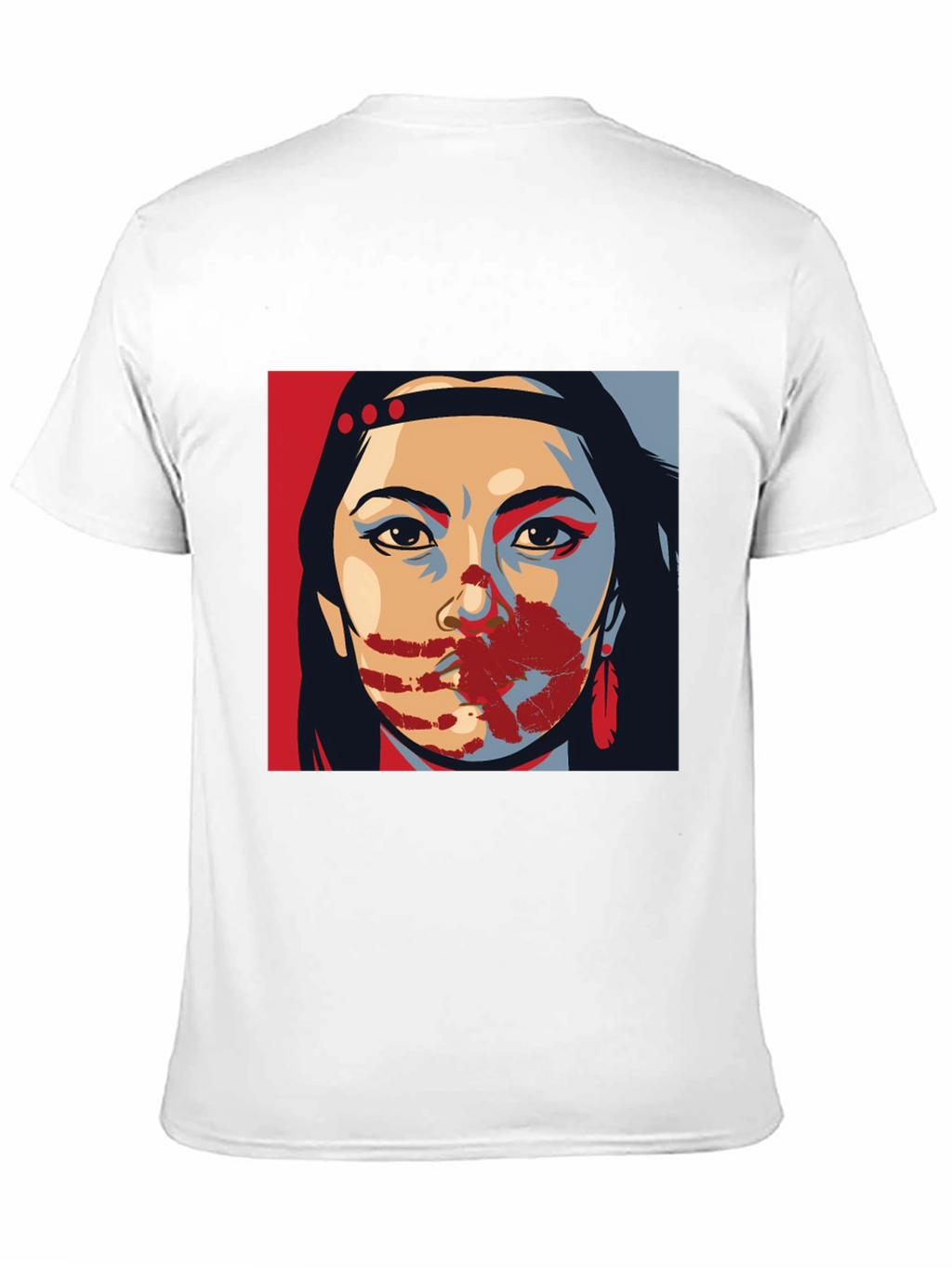 Native American Woman T-Shirt: Bold Statement Tee