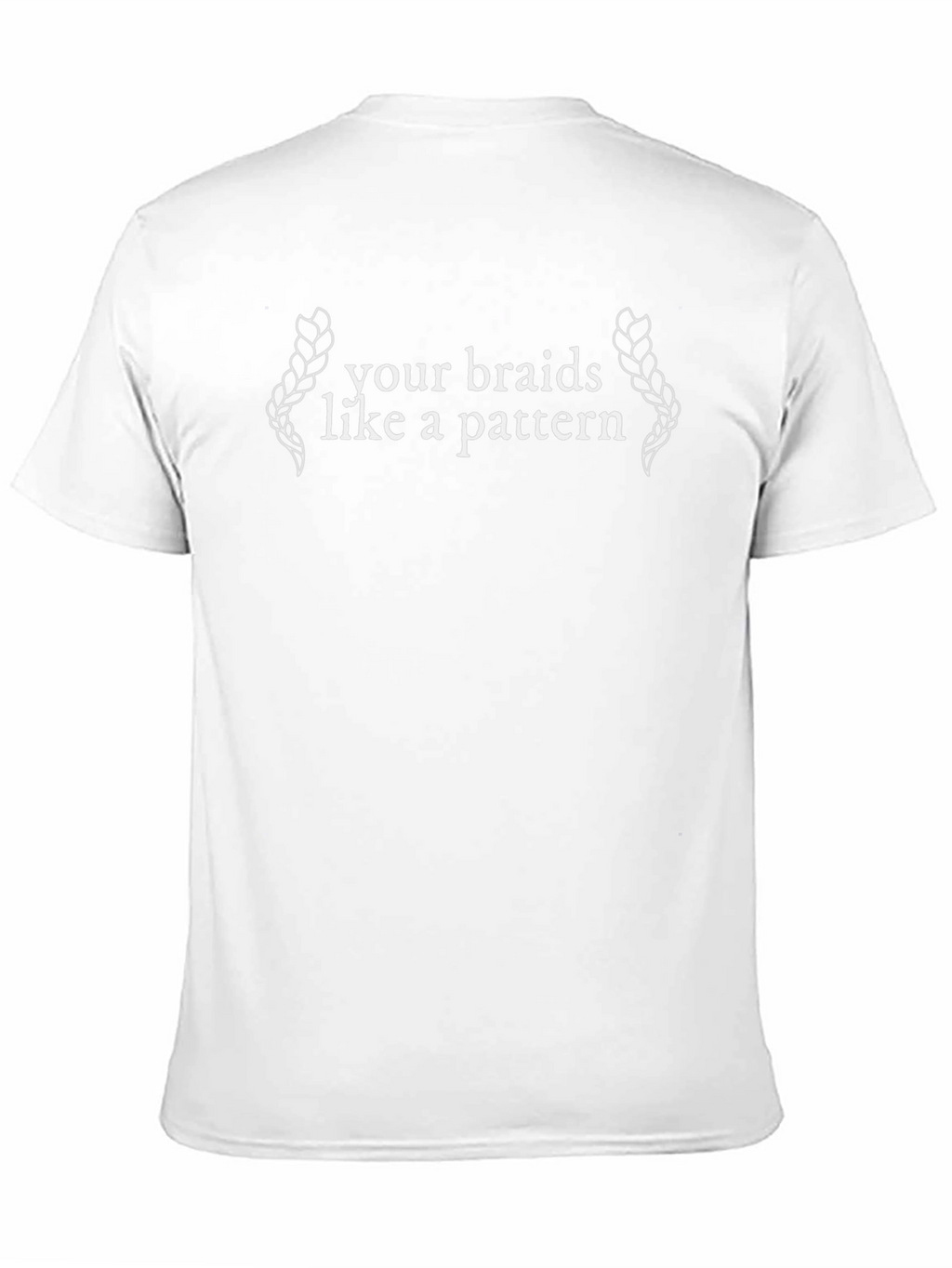 Braids Pattern Graphic T-Shirt