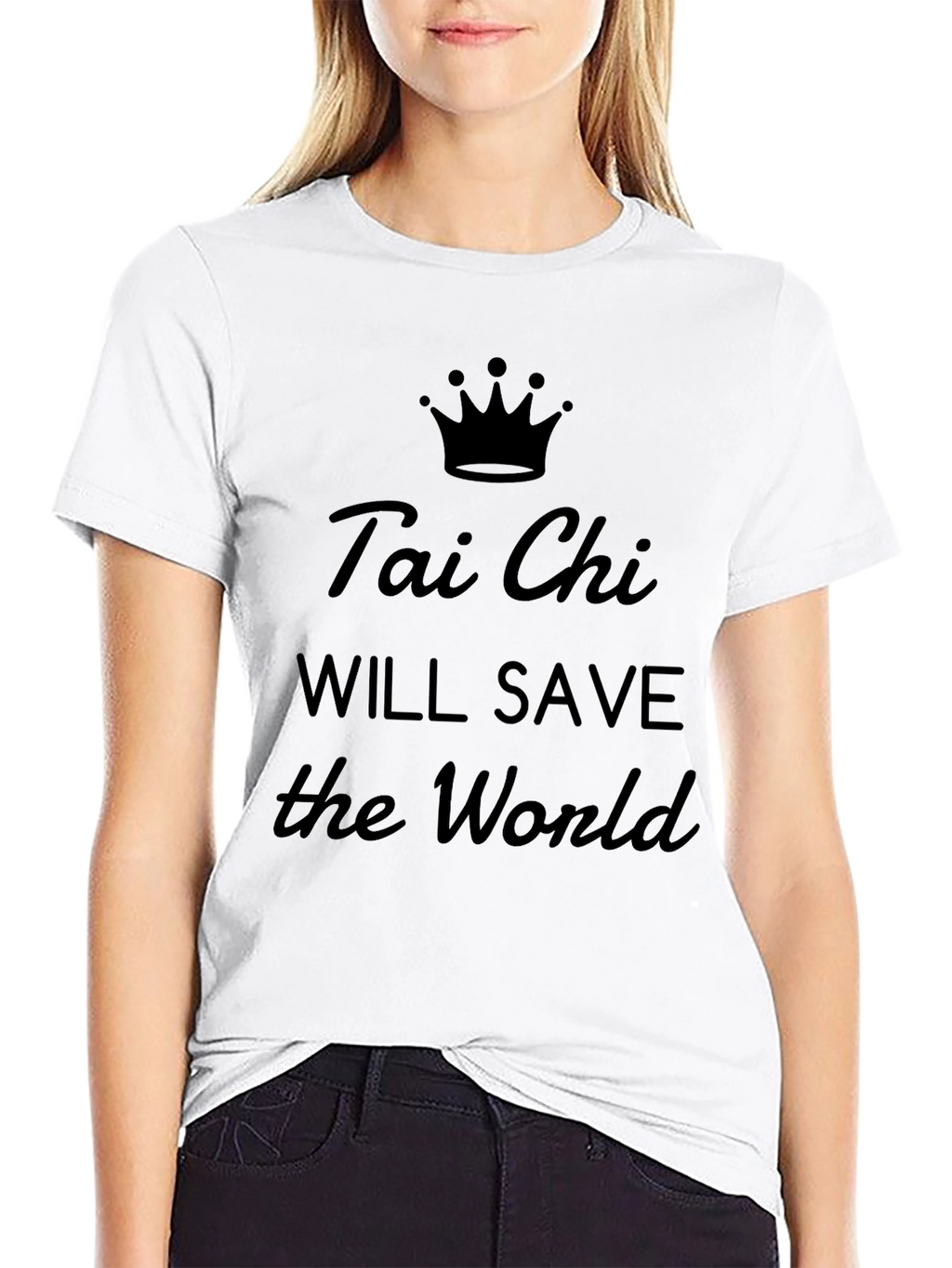 Tai Chi Will Save The World Graphic Tee