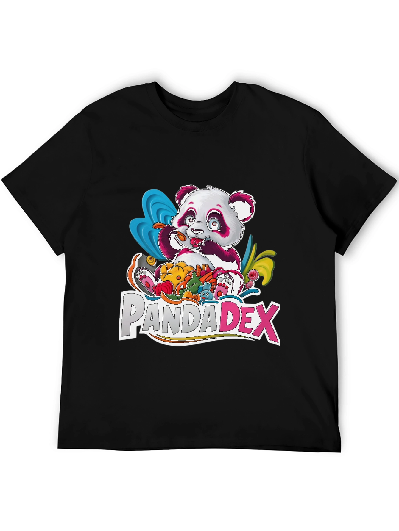 Pandadex Panda Graphic Tee - Unique & Colorful Design