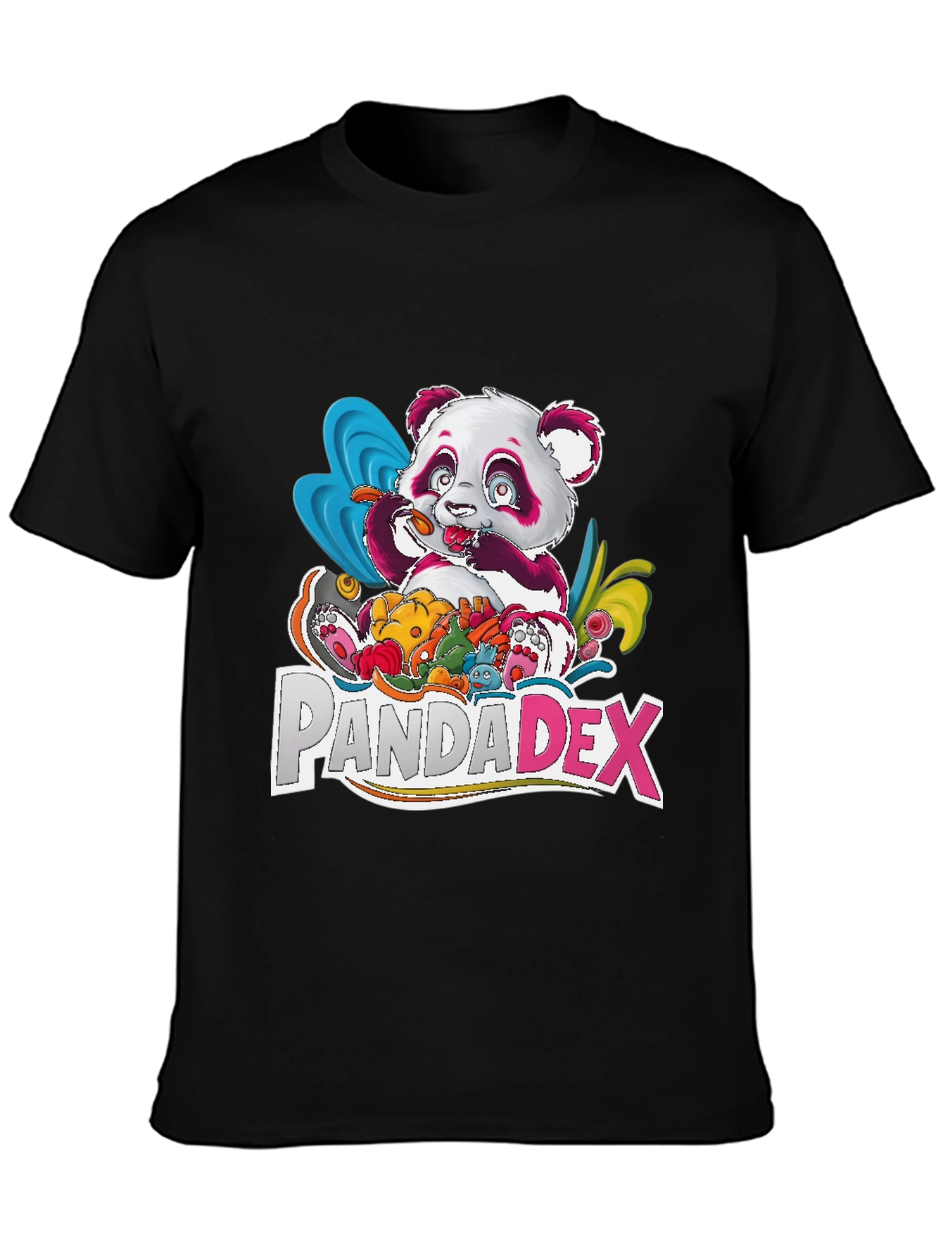 Pandadex Panda Graphic Tee - Unique & Colorful Design