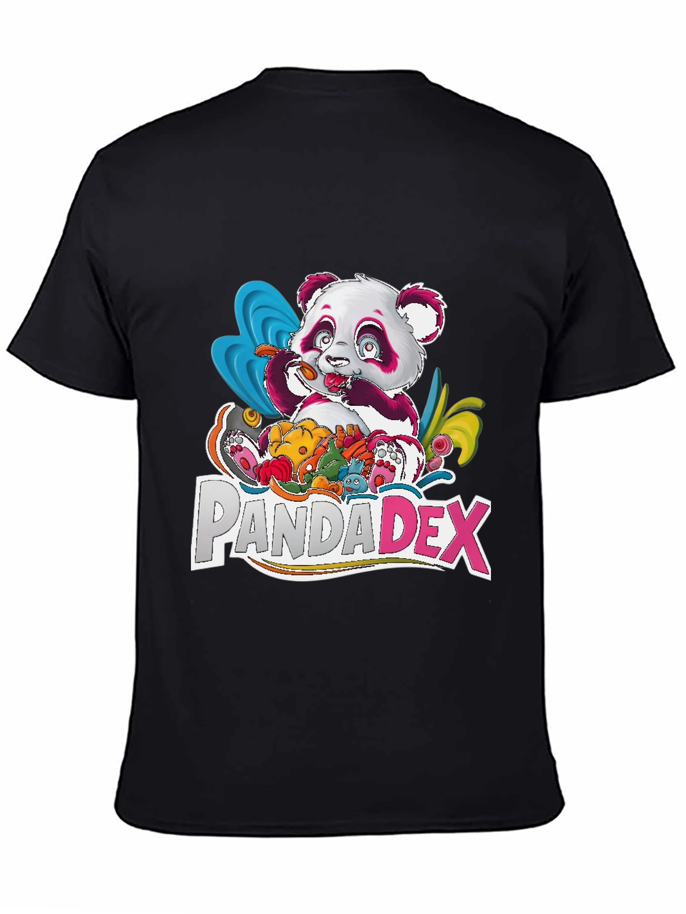 Pandadex Panda Graphic Tee - Unique & Colorful Design