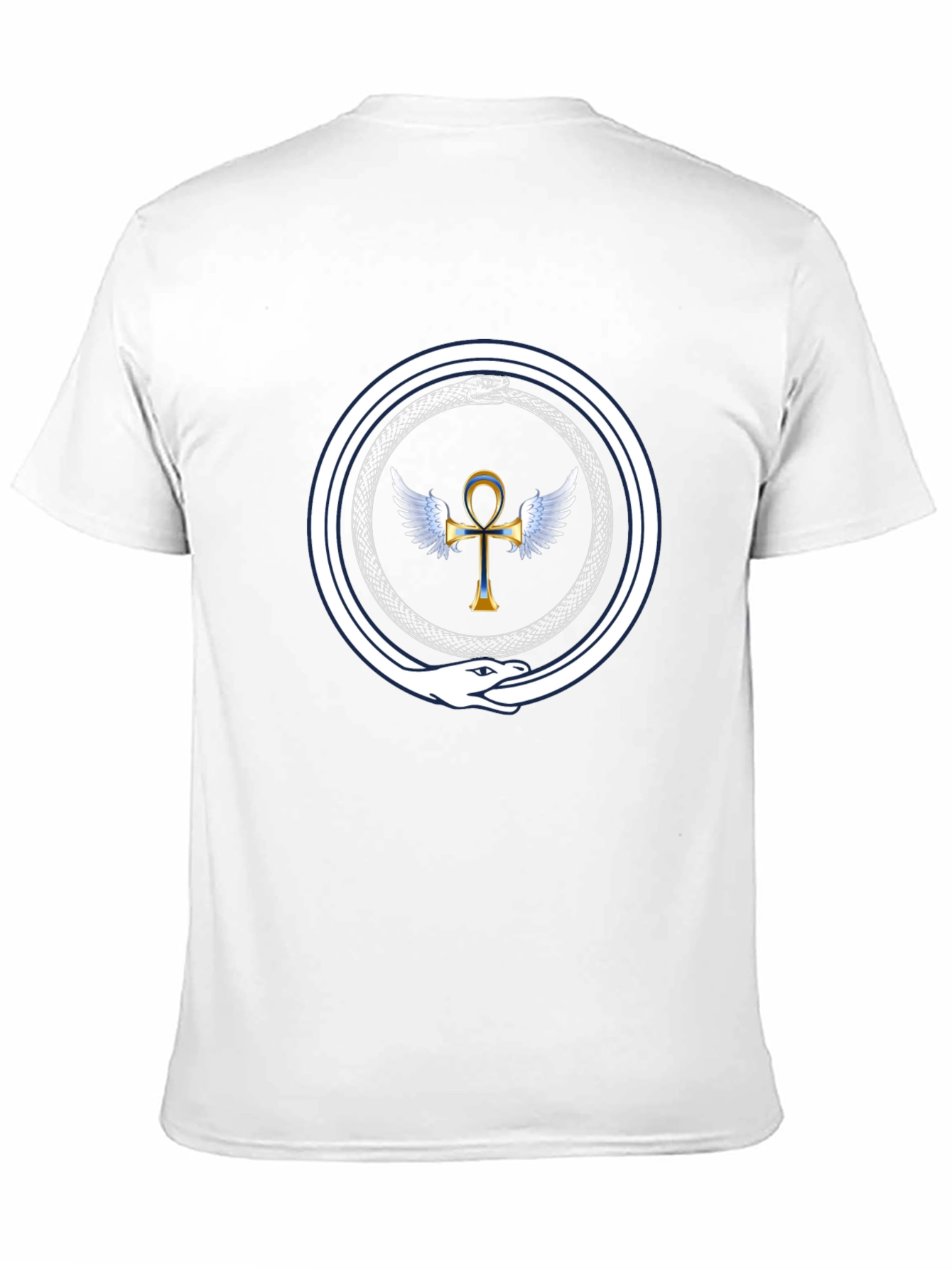 Ouroboros Ankh Wings T-Shirt
