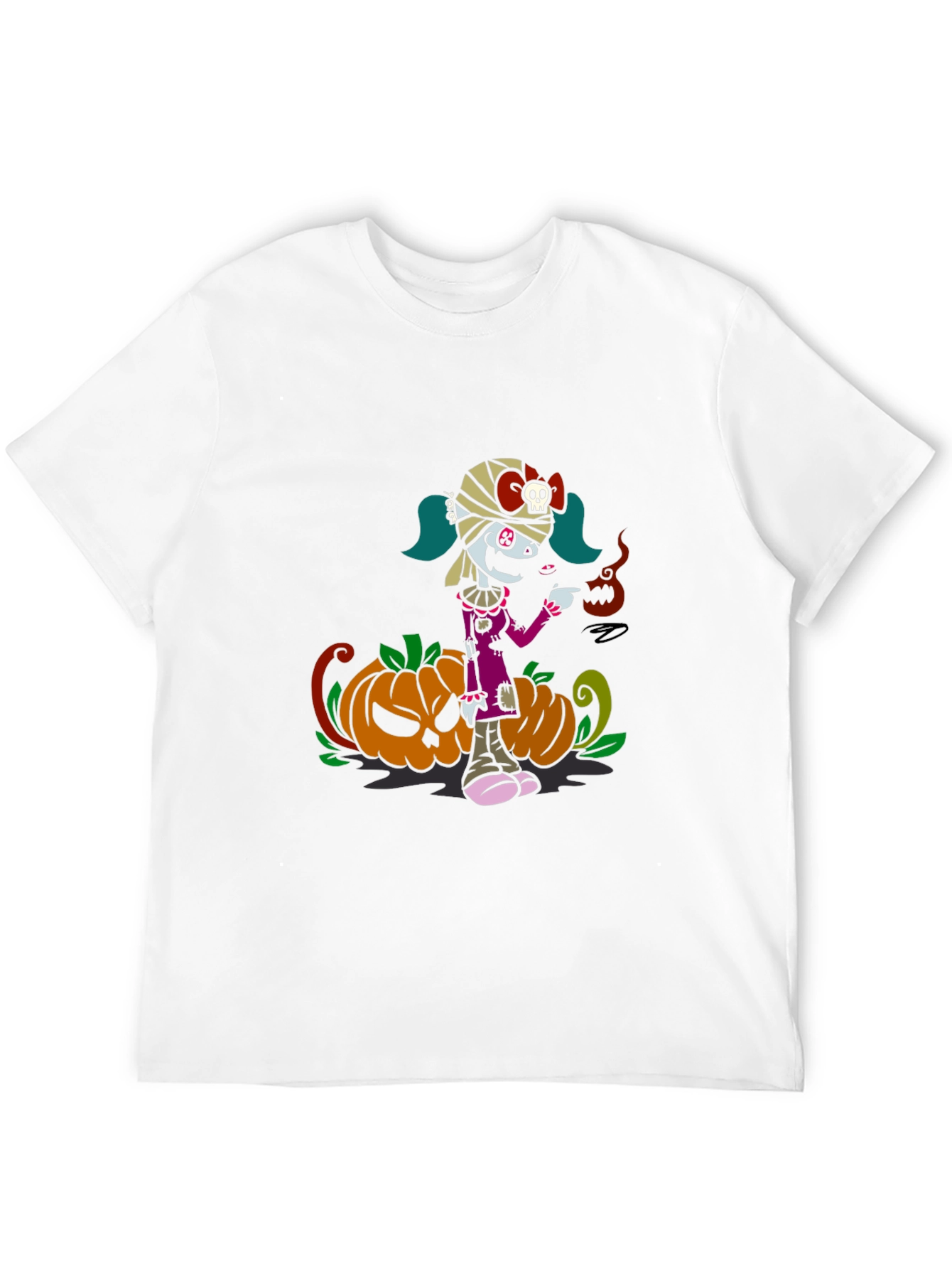 Halloween Mummy Girl T-Shirt