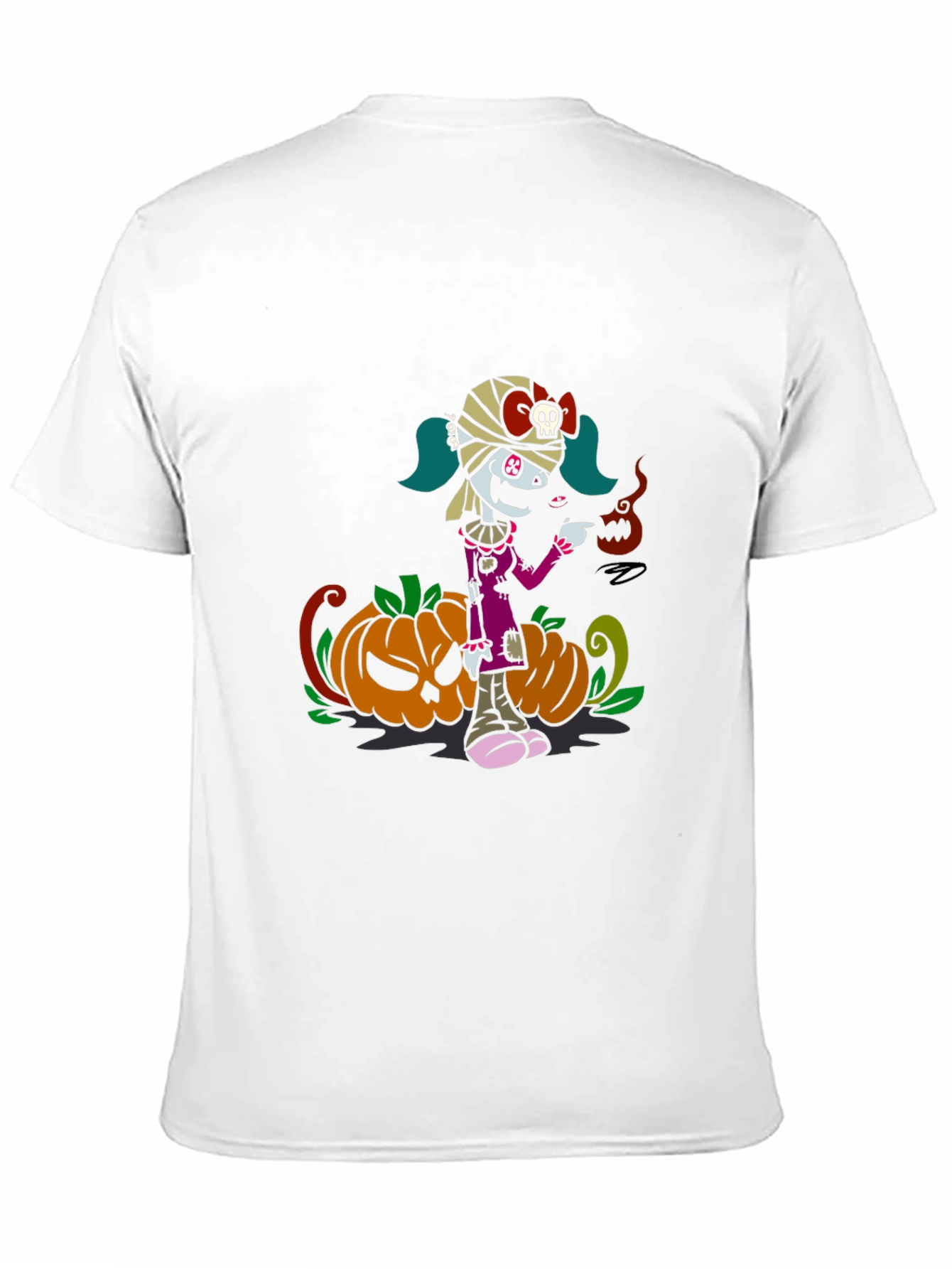 Halloween Mummy Girl T-Shirt