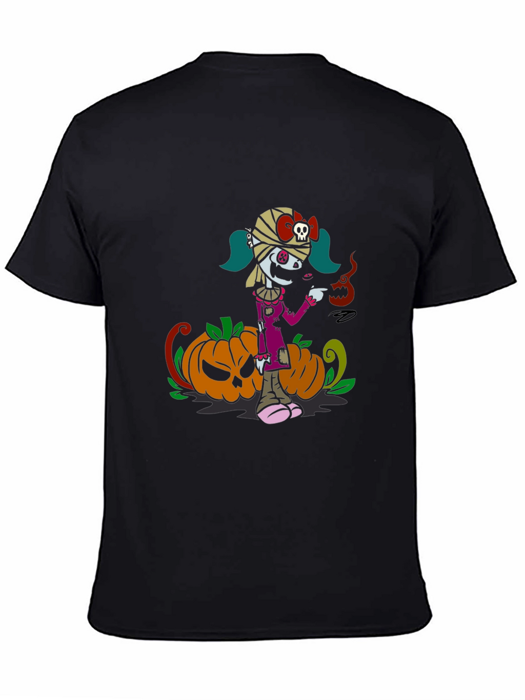 Halloween Mummy Girl T-Shirt