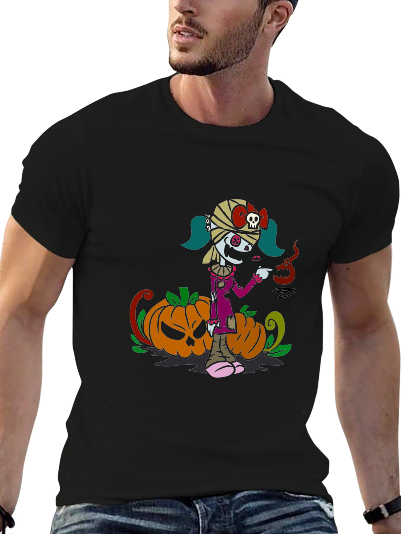Halloween Mummy Girl T-Shirt