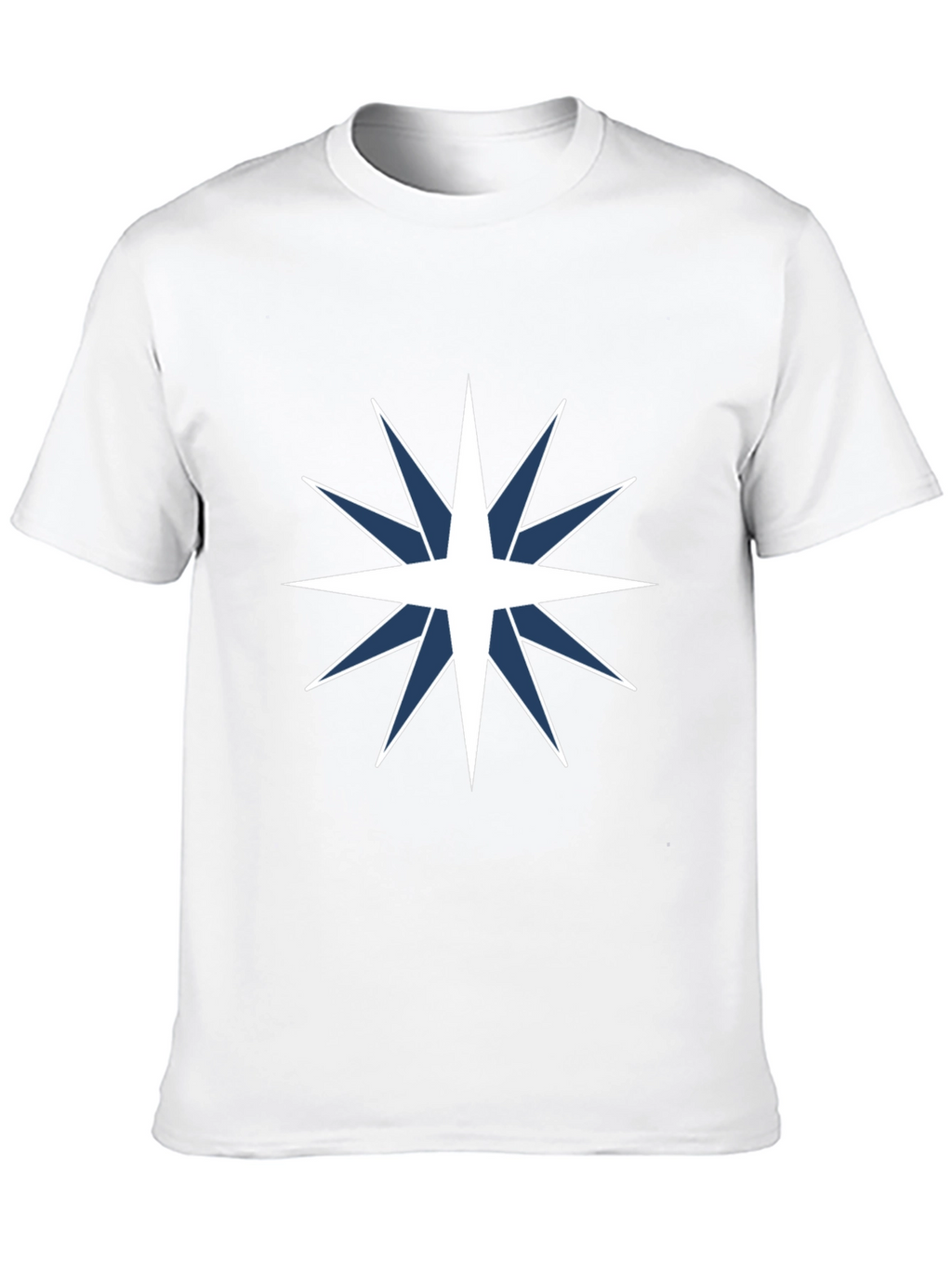 Star Compass Graphic Tee - Black