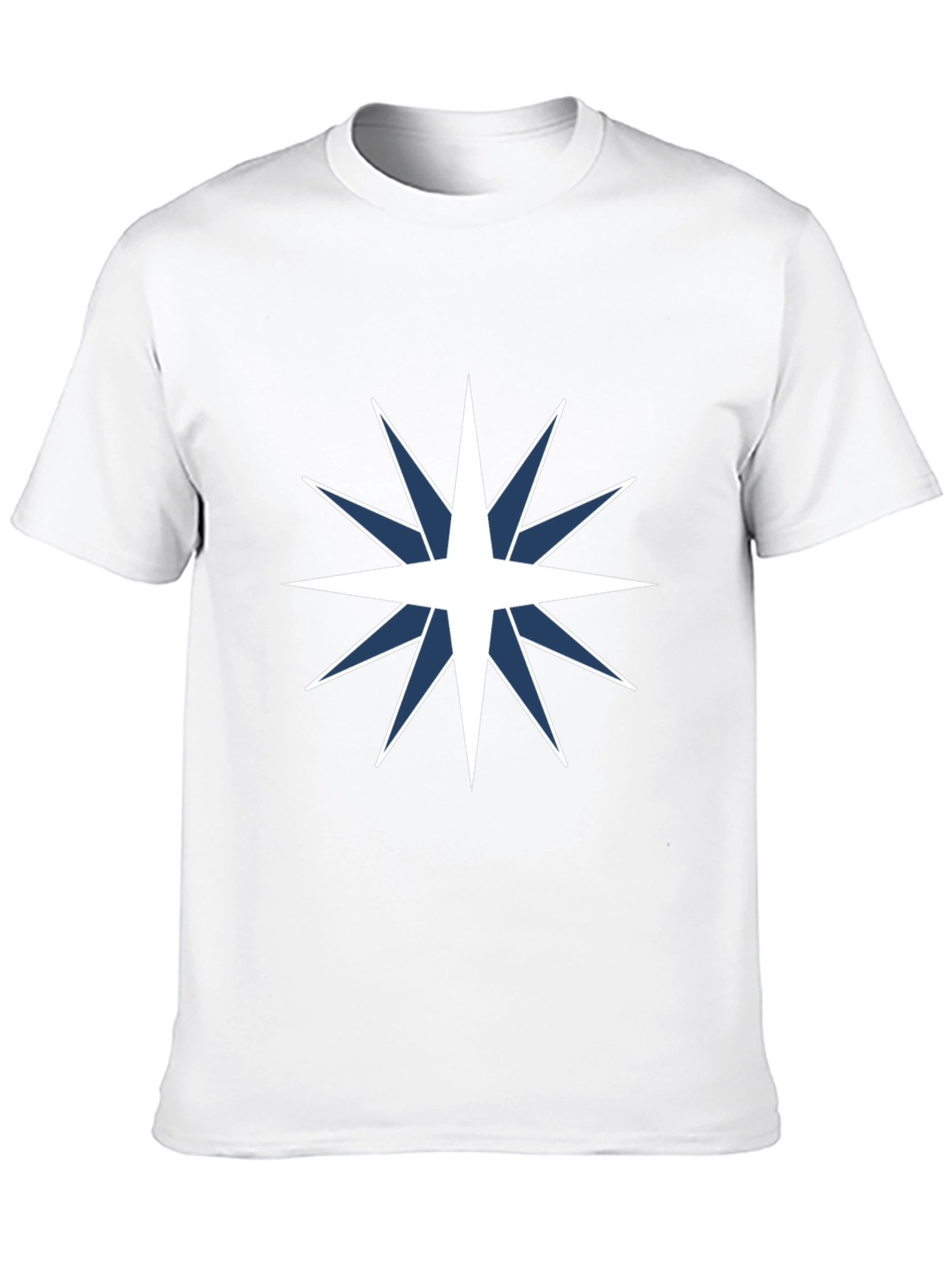 Star Compass Graphic Tee - Black