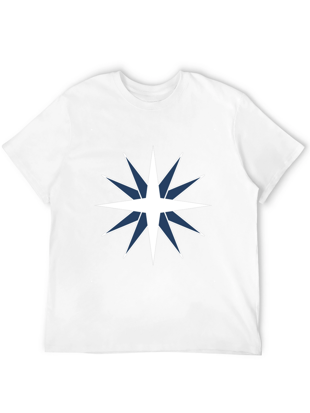 Star Compass Graphic Tee - Black