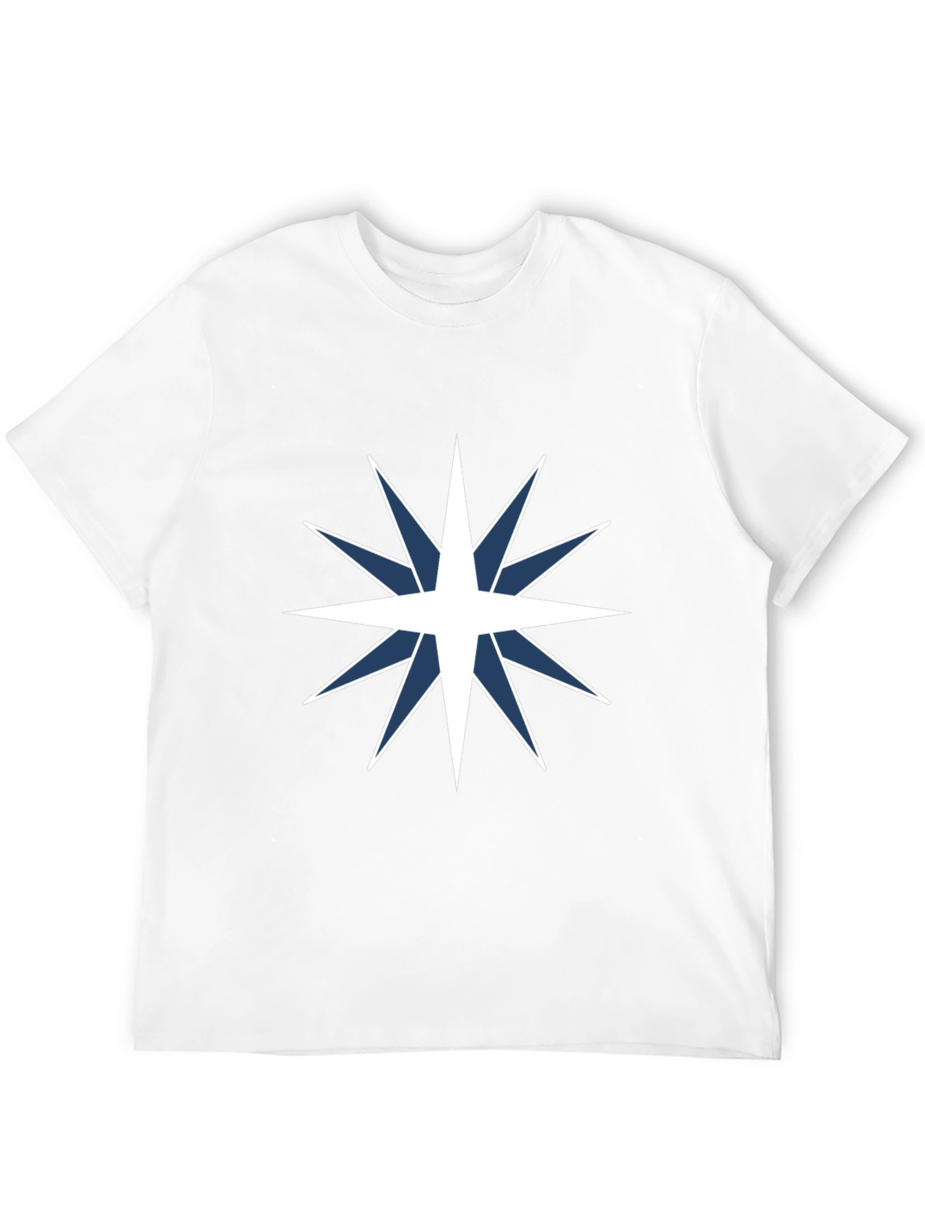 Star Compass Graphic Tee - Black