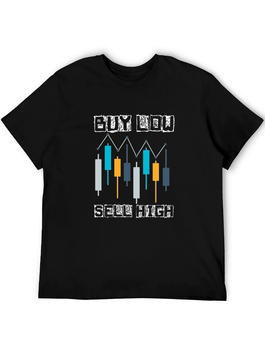 Buy Low Sell High Candlestick T-Shirt