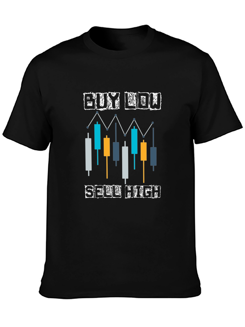 Buy Low Sell High Candlestick T-Shirt