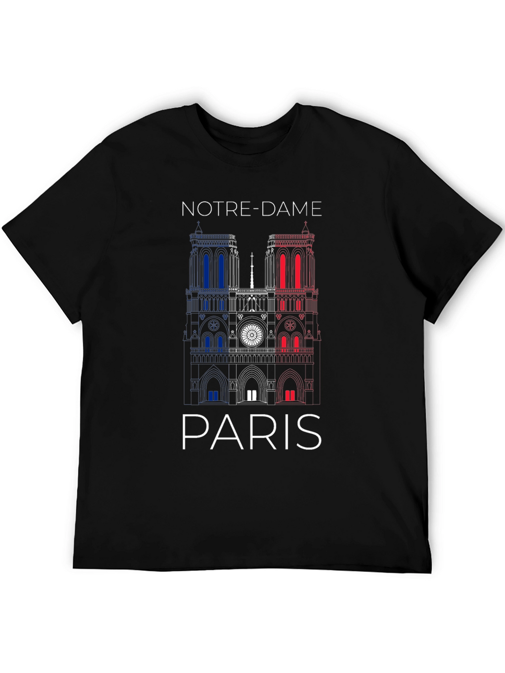 Notre Dame Paris Graphic T-Shirt