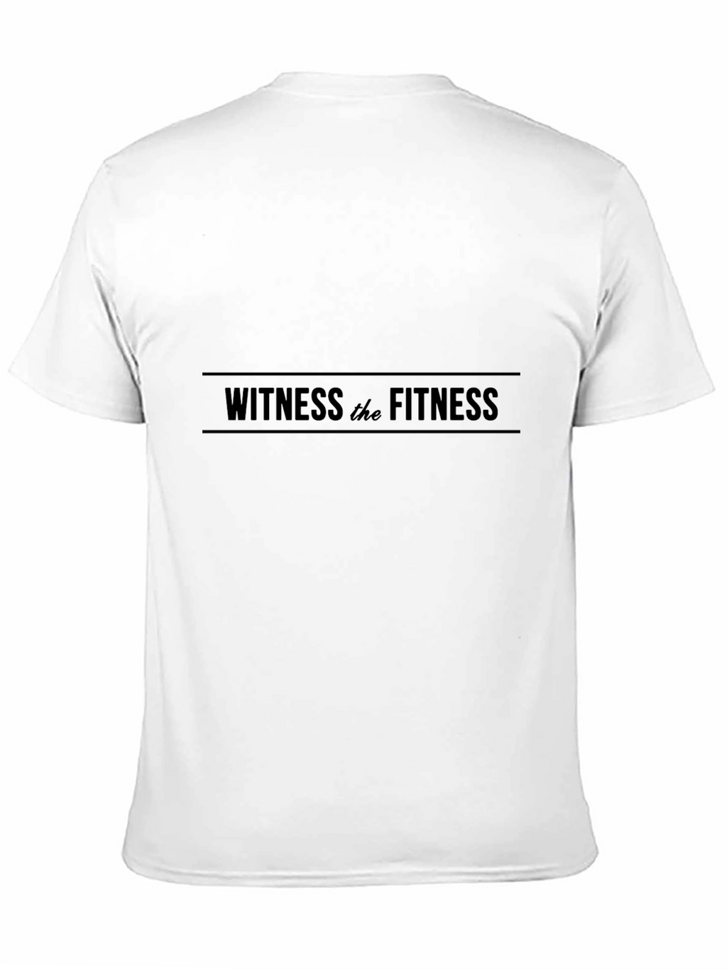 Witness the Fitness Graphic Tee - Black