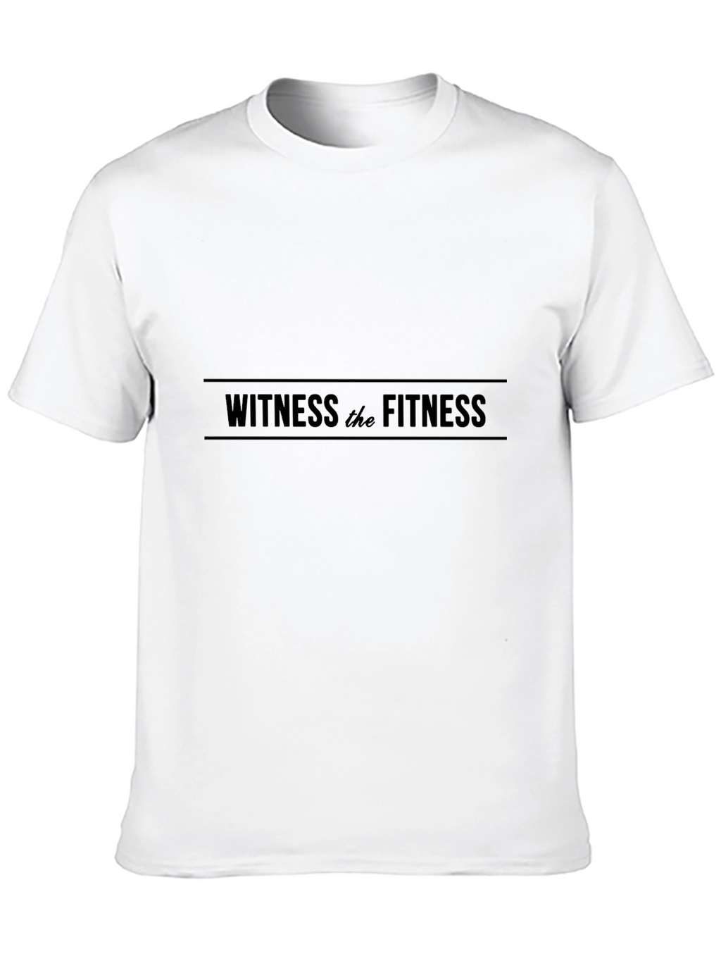 Witness the Fitness Graphic Tee - Black