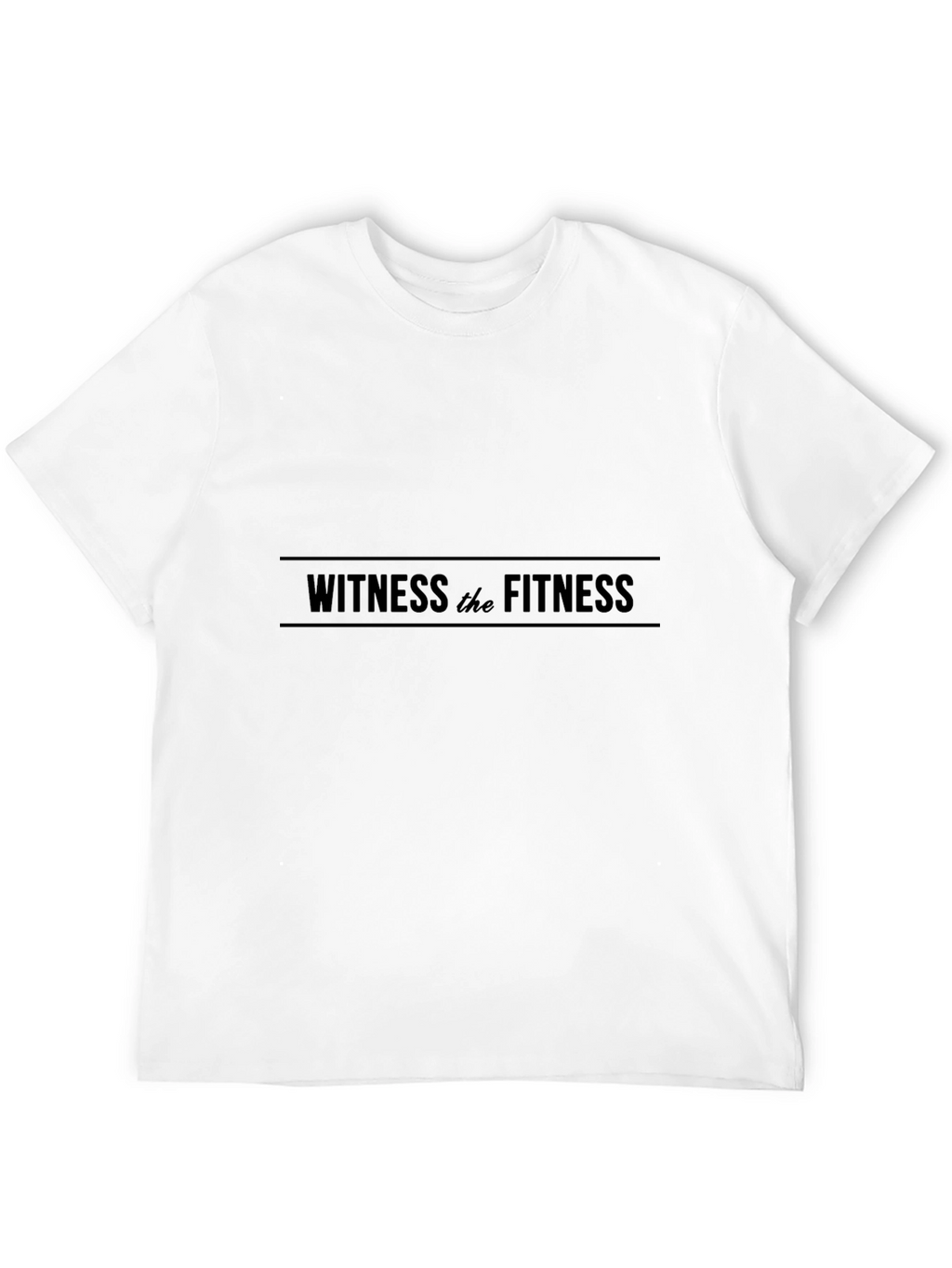 Witness the Fitness Graphic Tee - Black