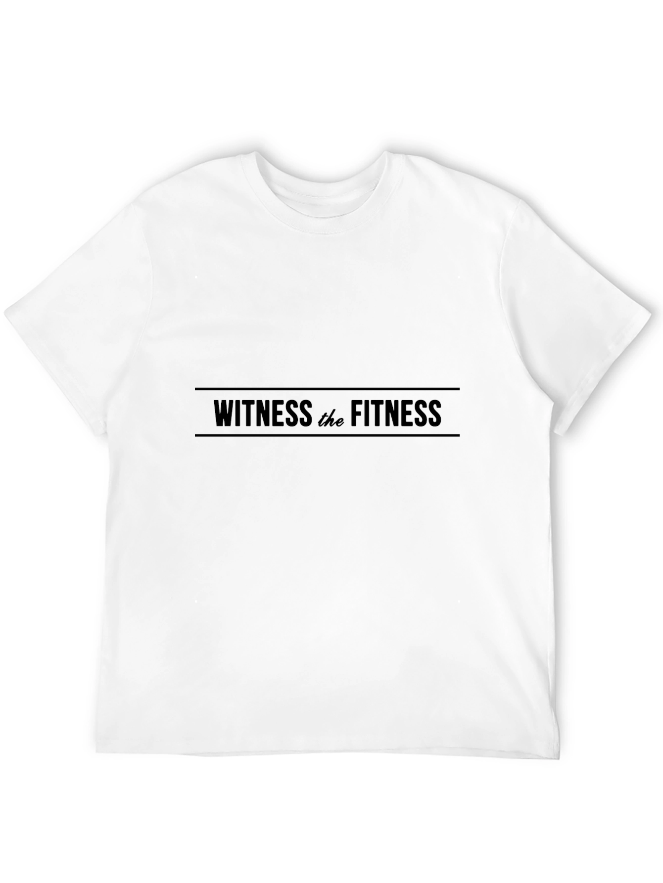 Witness the Fitness Graphic Tee - Black