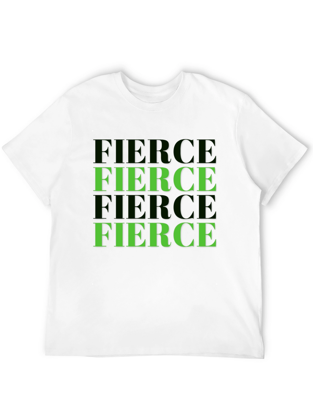Fierce Graphic T-Shirt - Bold Print